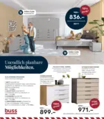 buss wohnen M&ouml;belangebote - bis 12.01.2026