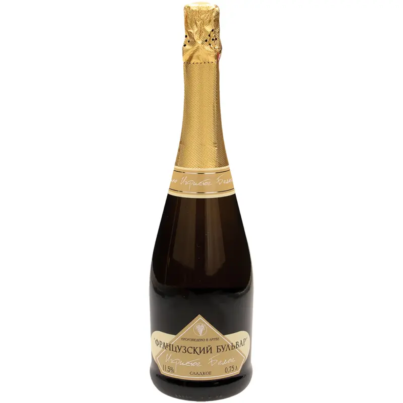 Schaumwein aus Litauen, wei&szlig;, mild, 11,5% vol.