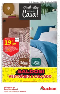 Pré-visualização Auchan - O bem-estar começa em casa! válido de 26.12.2025