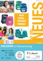SKRIBO s&acute;Biachl Skribo: Schulneuheiten - bis 04.04.2026