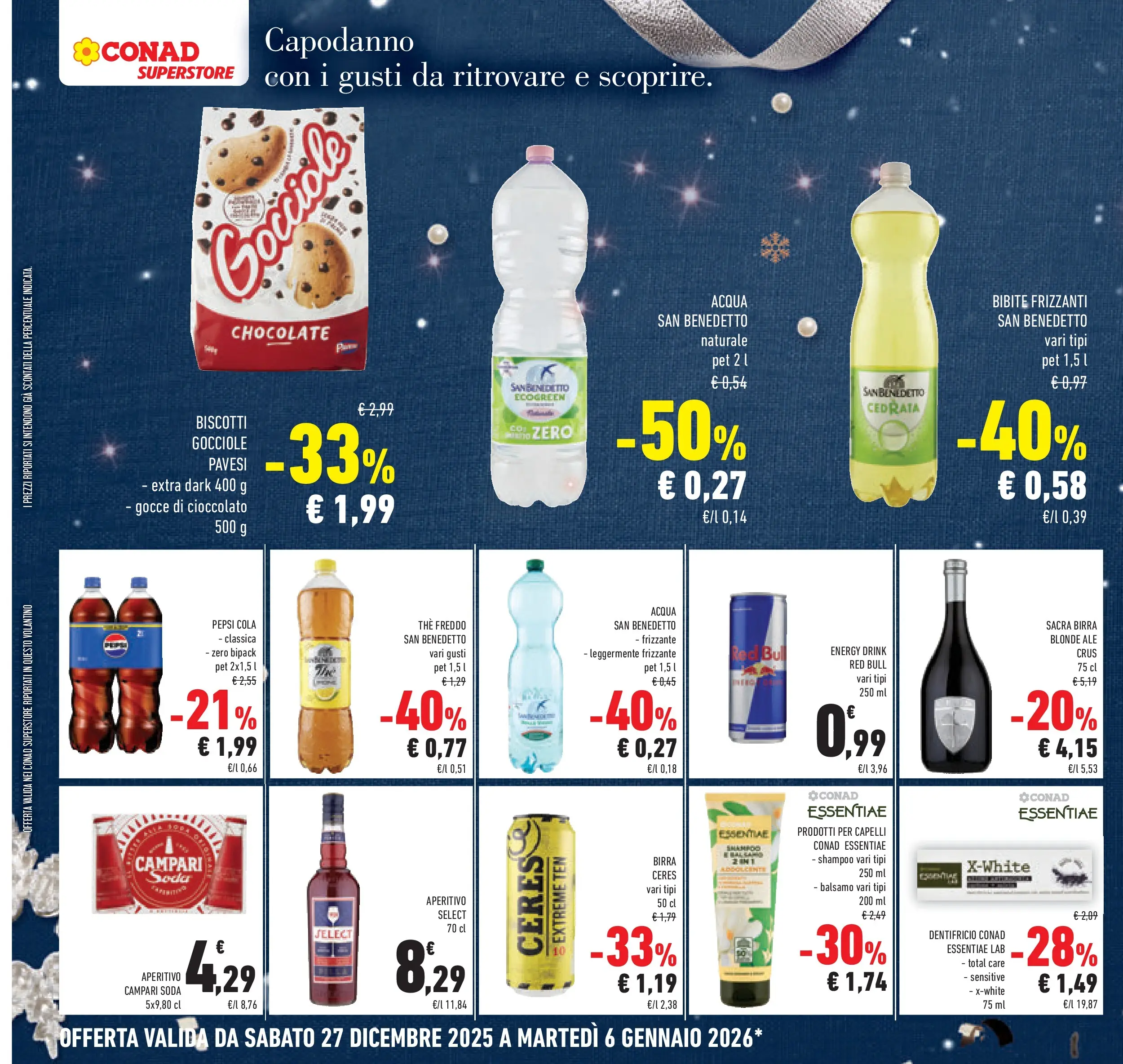 Volantino Conad dal 27/12/2025 > Anteprima | Pagina: 30 | Prodotti: Shampoo, Balsamo, Biscotti, Ceres