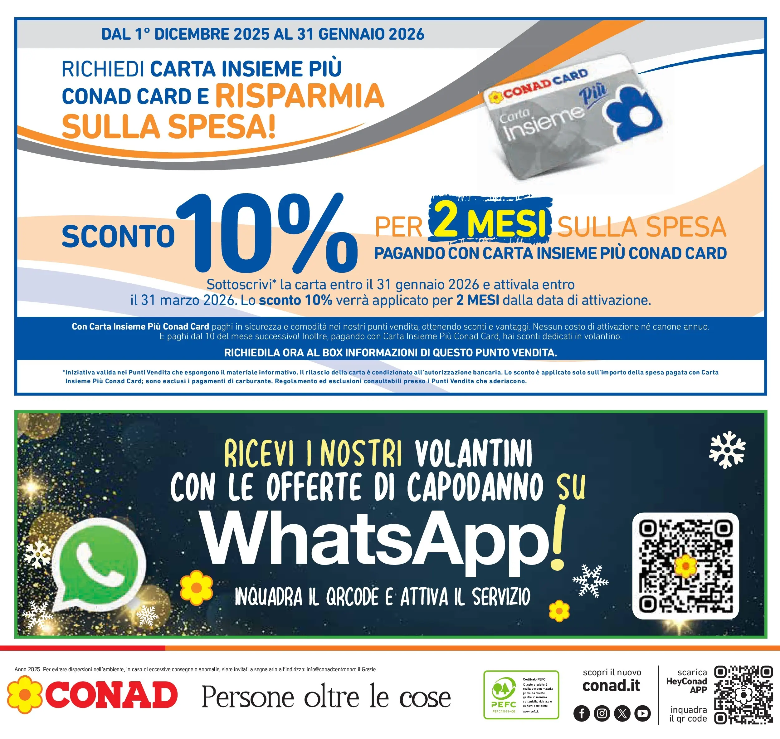 Volantino Conad dal 26/12/2025 > Anteprima | Pagina: 40 | Prodotti: Data