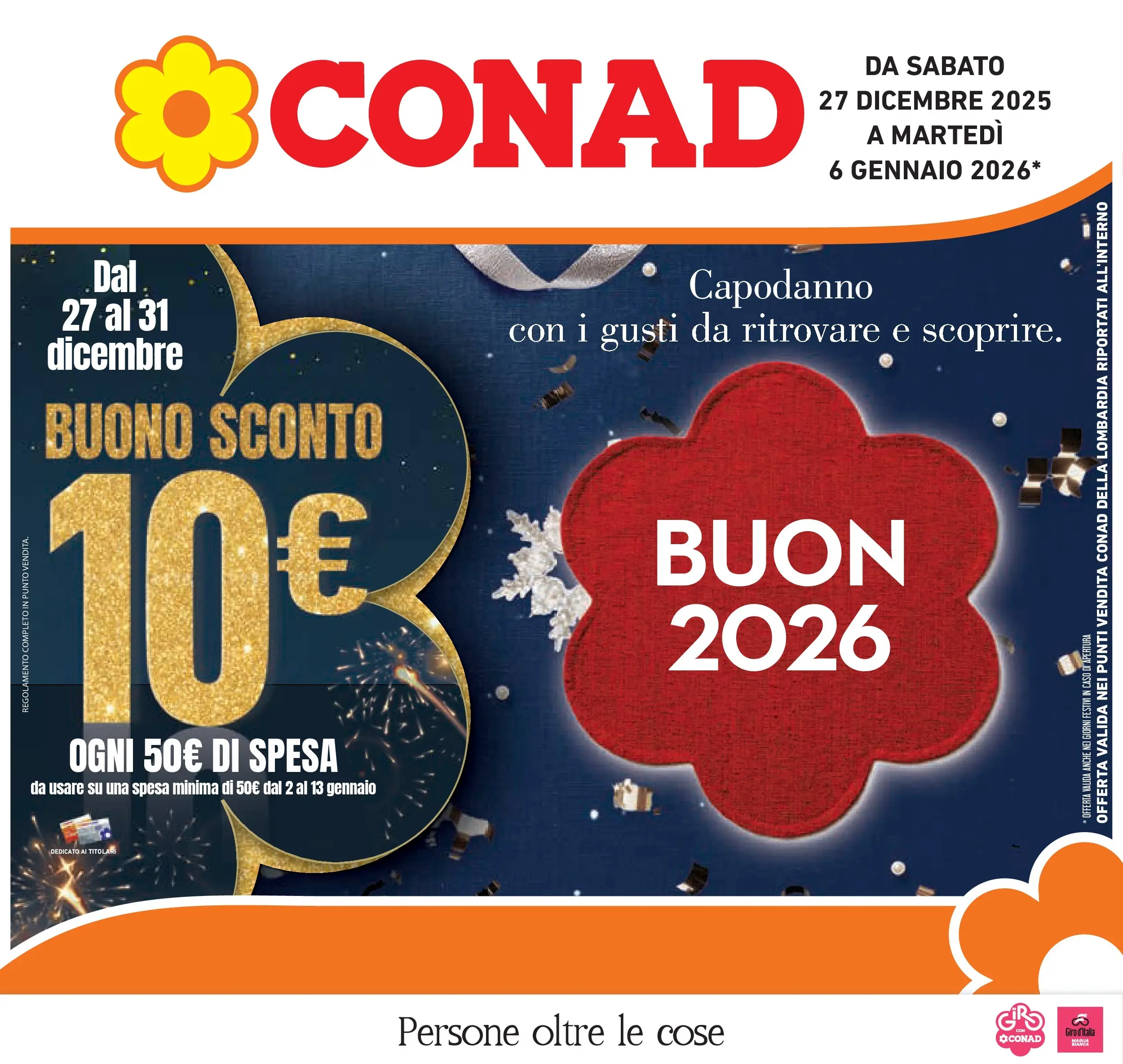 Volantino Conad dal 26/12/2025 > Anteprima | Pagina: 1