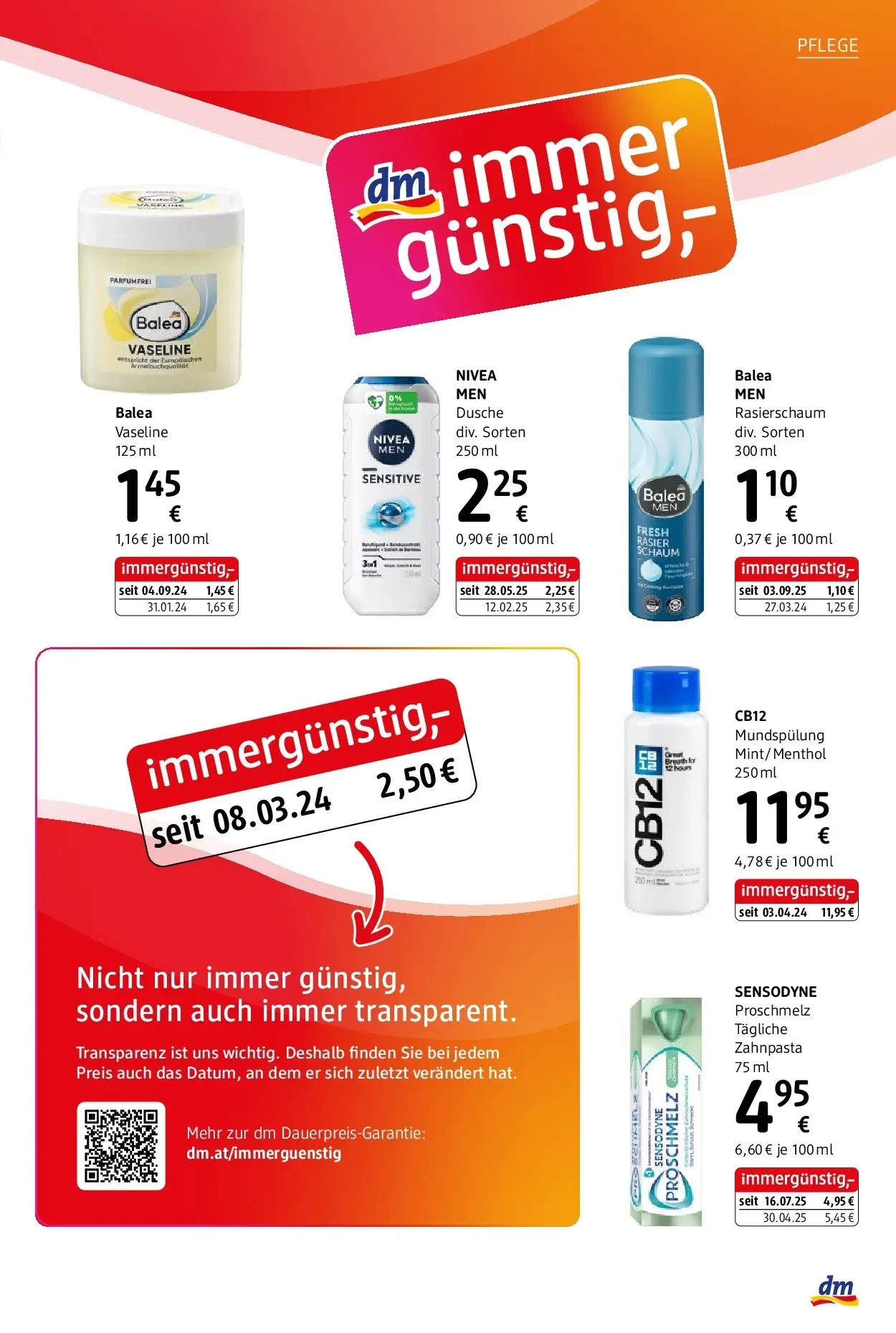 dm drogerie markt Journal Jänner 2026 von 08.01.2026 - Aktuelle Angebote | Seite: 9 | Produkte: Dusche, Rasierschaum, Zahnpasta