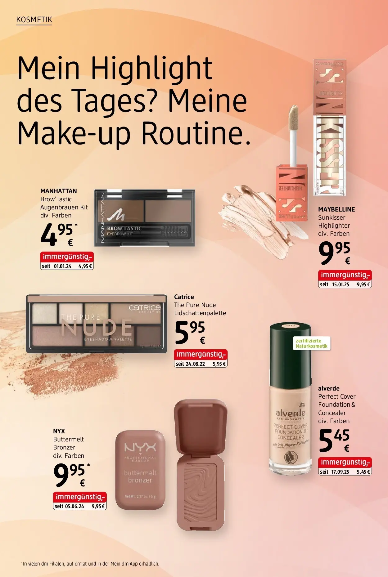 dm drogerie markt Journal Jänner 2026 von 08.01.2026 - Aktuelle Angebote | Seite: 16 | Produkte: Concealer, Bronzer