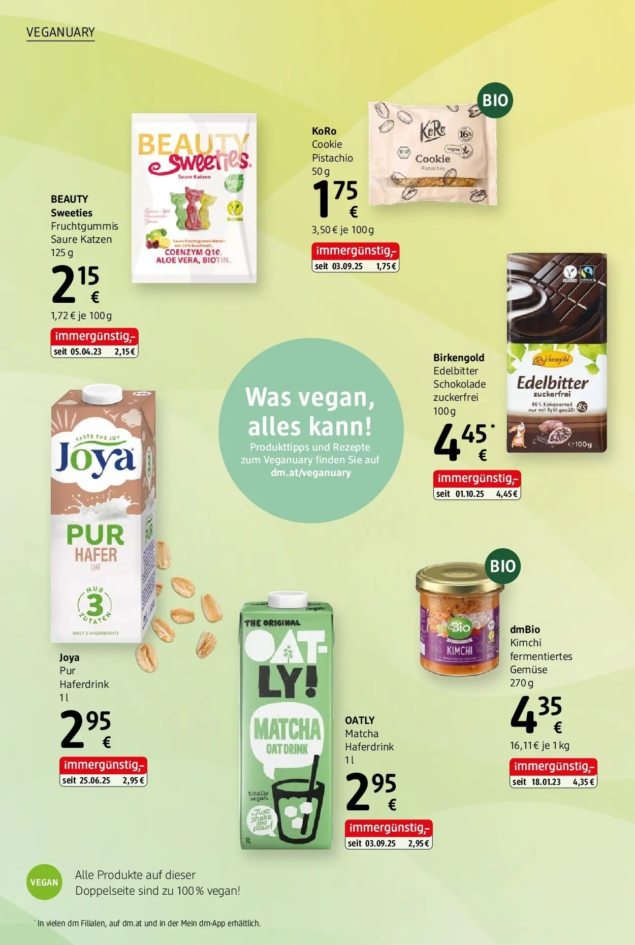 dm drogerie markt Journal Jänner 2026 von 08.01.2026 - Aktuelle Angebote | Seite: 22 | Produkte: Gemüse, Schokolade