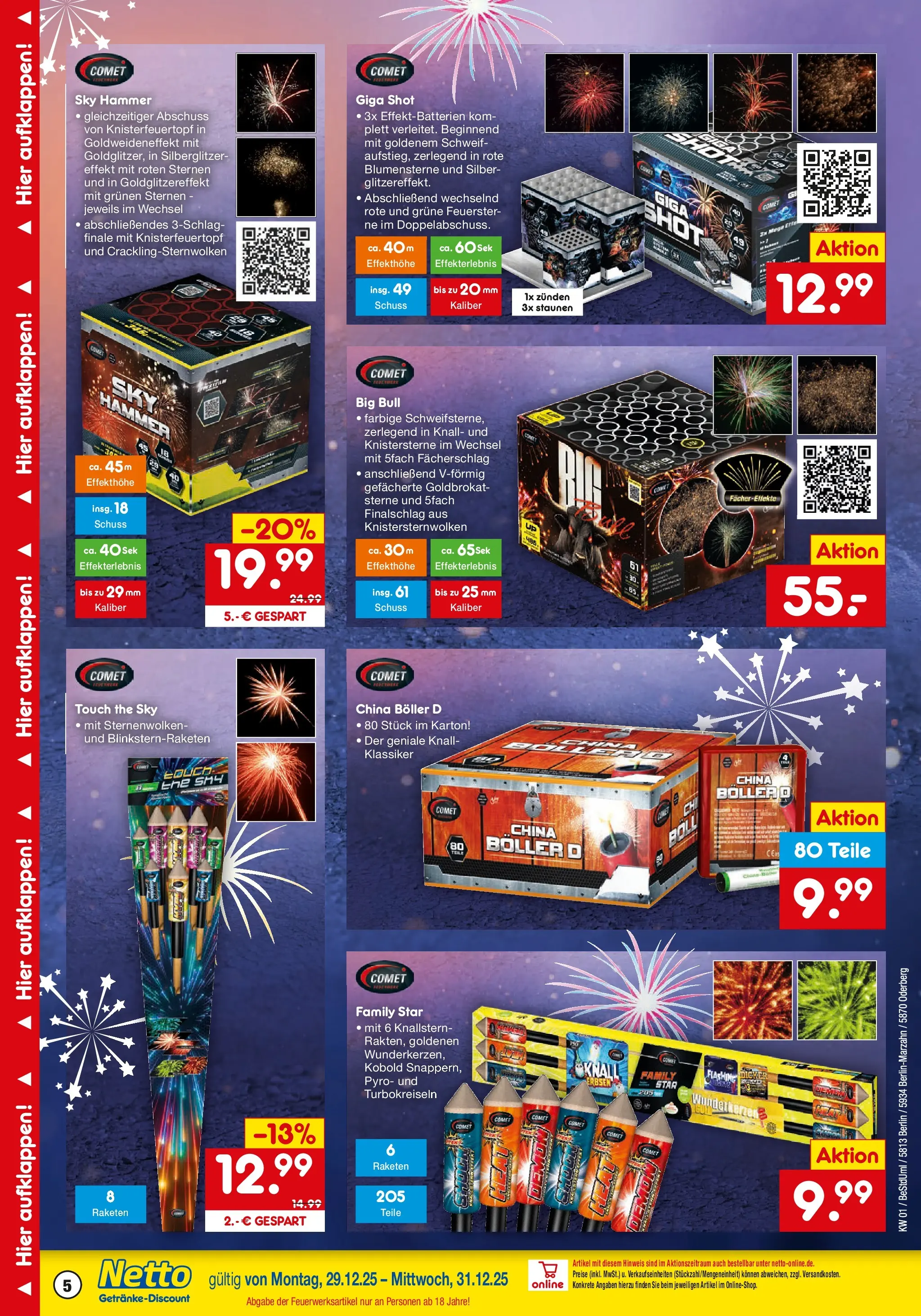 Netto Marken-Discount prospekt Berlin	 (ab 28.12.2025) » Angebote | Seite: 5 | Produkte: Erbsen