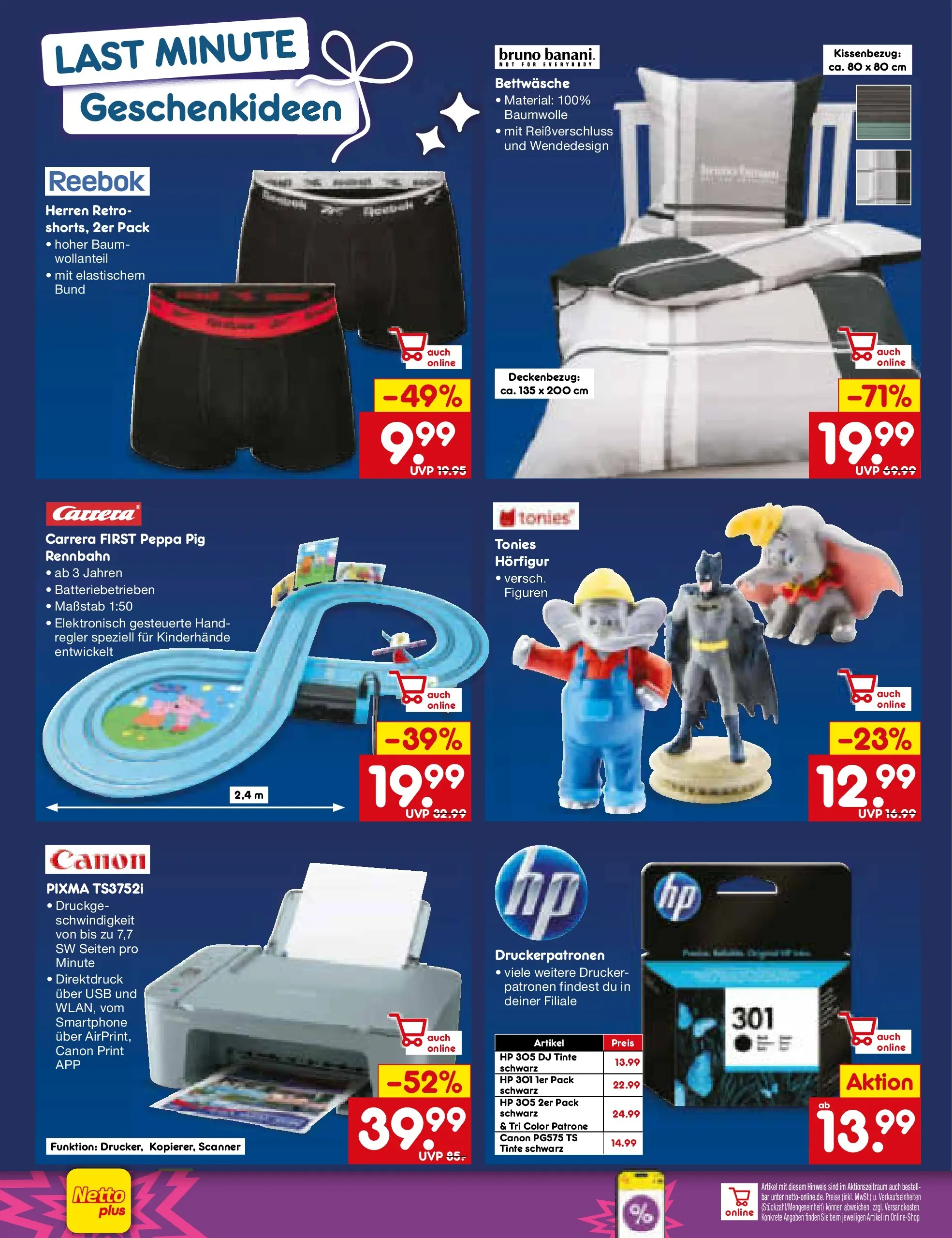 Netto Marken-Discount prospekt Kruft	 (ab 28.12.2025) » Angebote | Seite: 34 | Produkte: HP, USB, Smartphone, Drucker