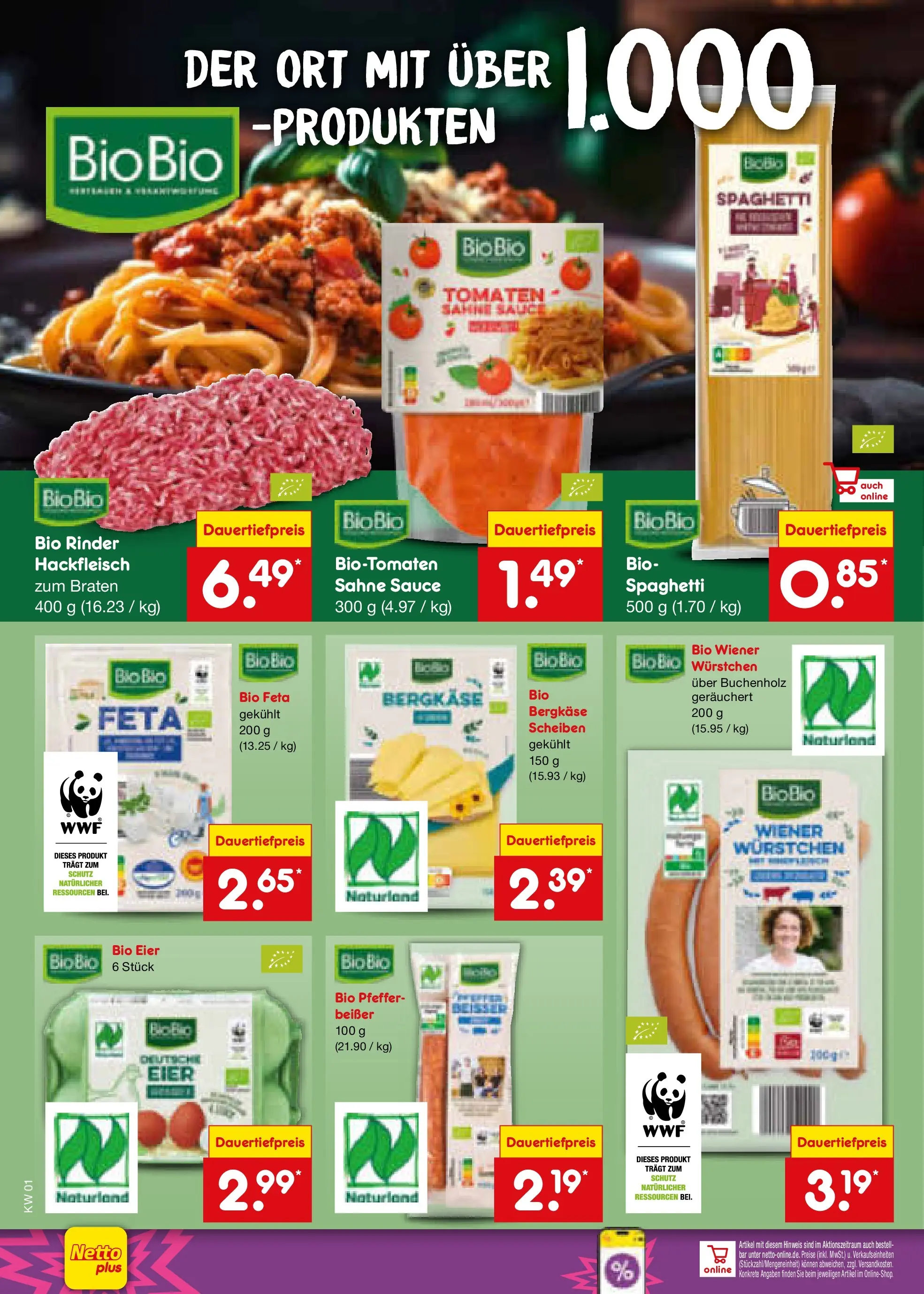 Netto Marken-Discount prospekt Bitterfeld-Wolfen	 (ab 28.12.2025) » Angebote | Seite: 52 | Produkte: Wiener wurstchen, Feta, Tomaten, Hackfleisch