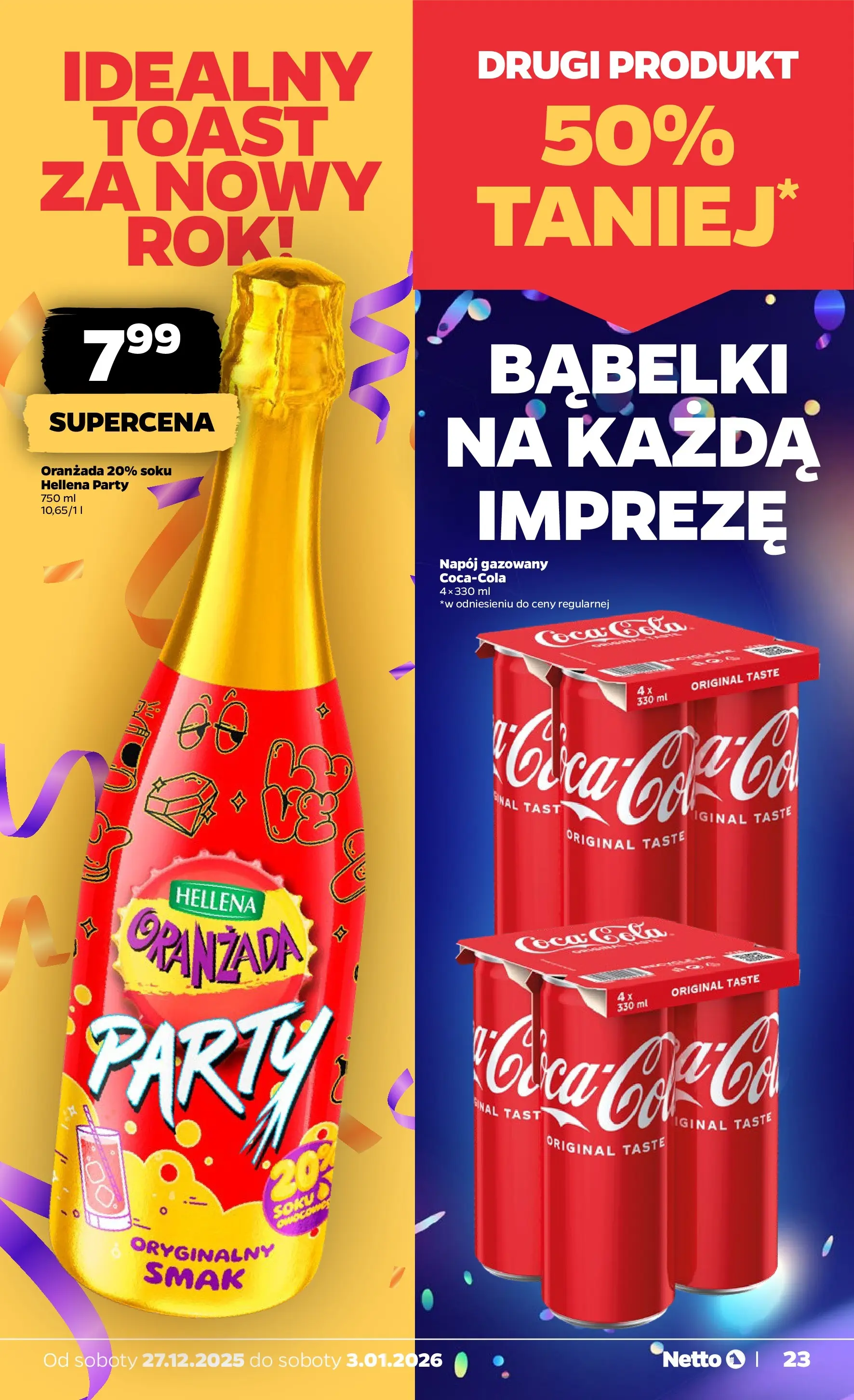 Netto - NETTO T01A ważne do 3.01.2026 od 26.12.2025 - Aktualne promocje | Strona: 23