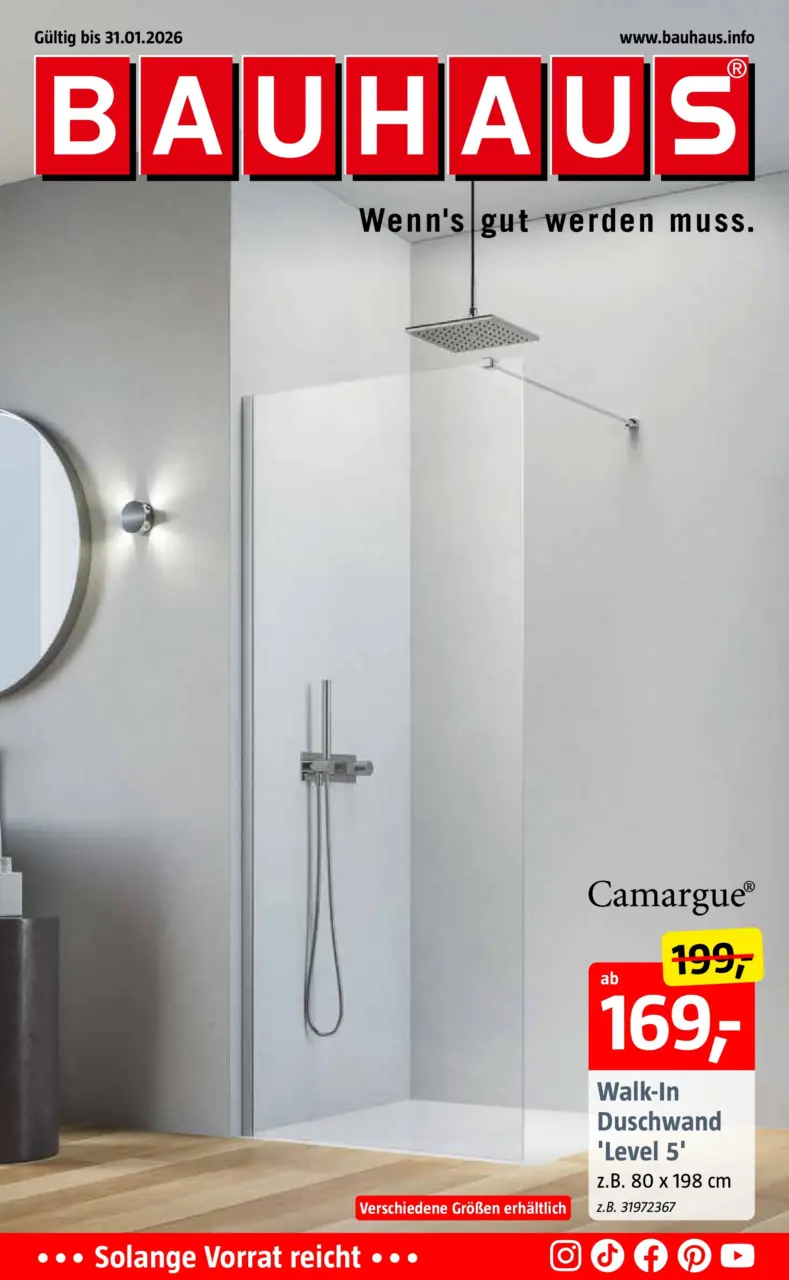 BAUHAUS Discover KW01 2026