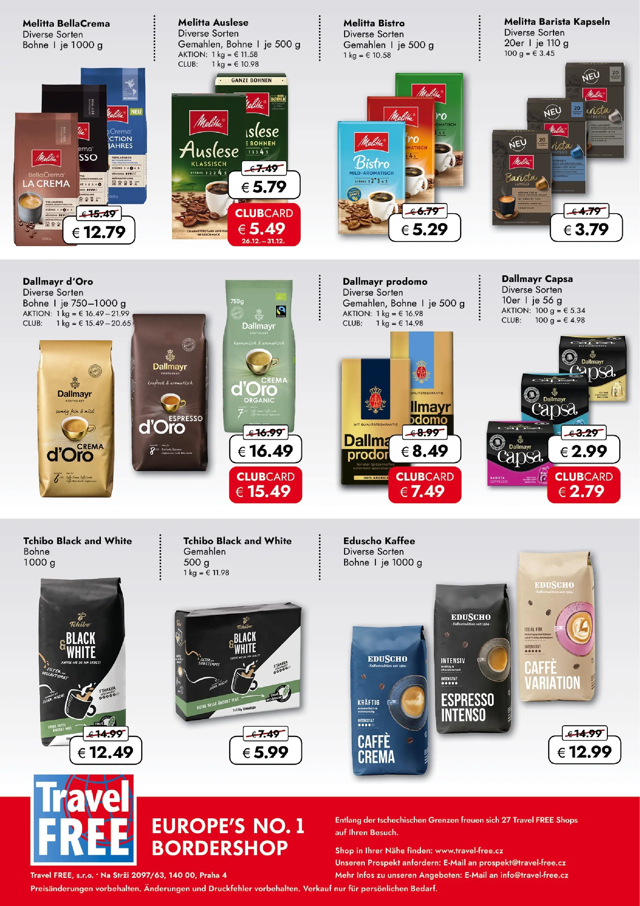 Travel FREE - Travel Free: Aktionsangebote von 25.12.2025 - Aktuelle Angebote | Seite: 10 | Produkte: Milch, Kaffee