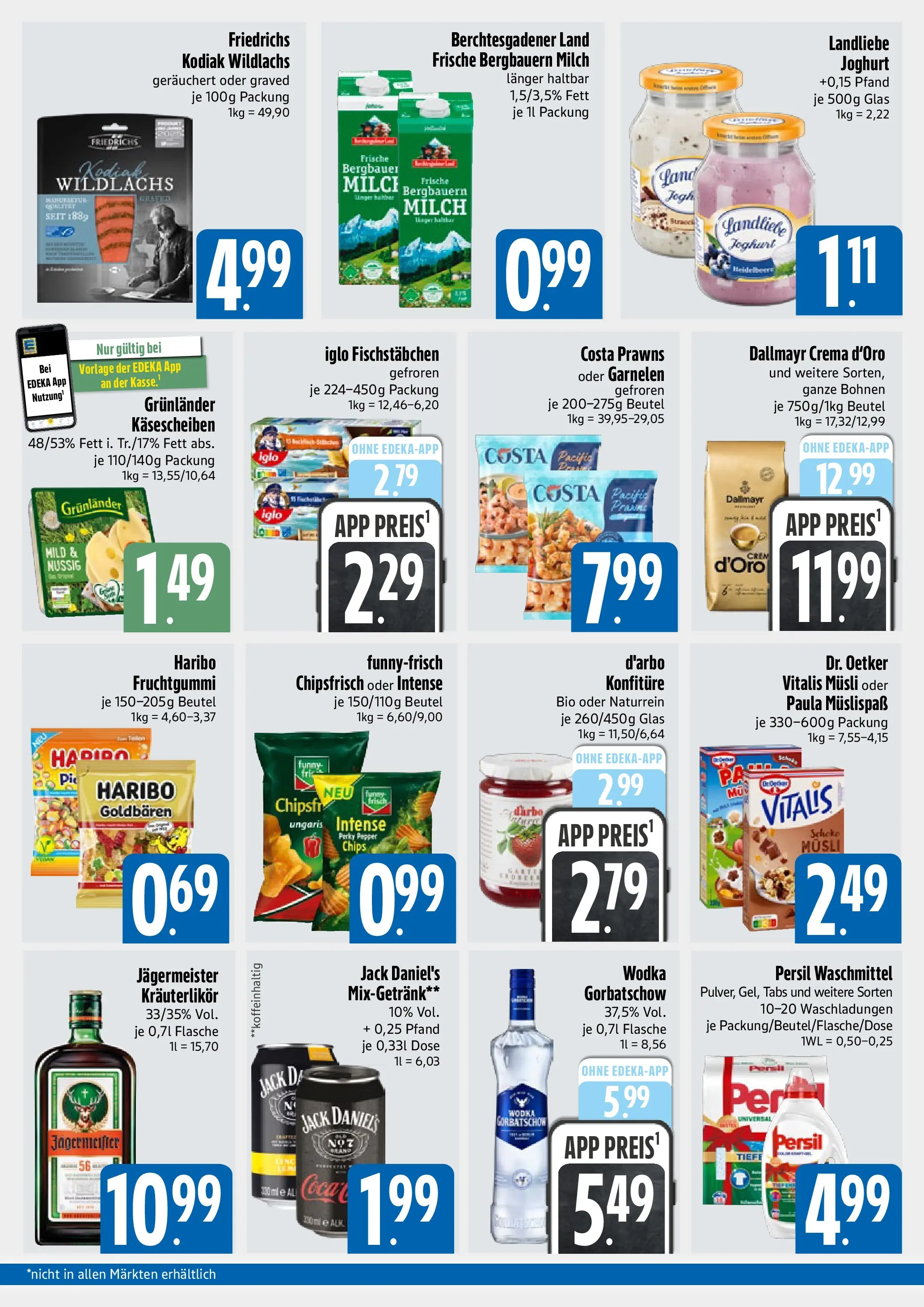 Edeka prospekt München	 (ab 28.12.2025) » Angebote Online | Seite: 2 | Produkte: Musli, Haribo, Dallmayr, Persil