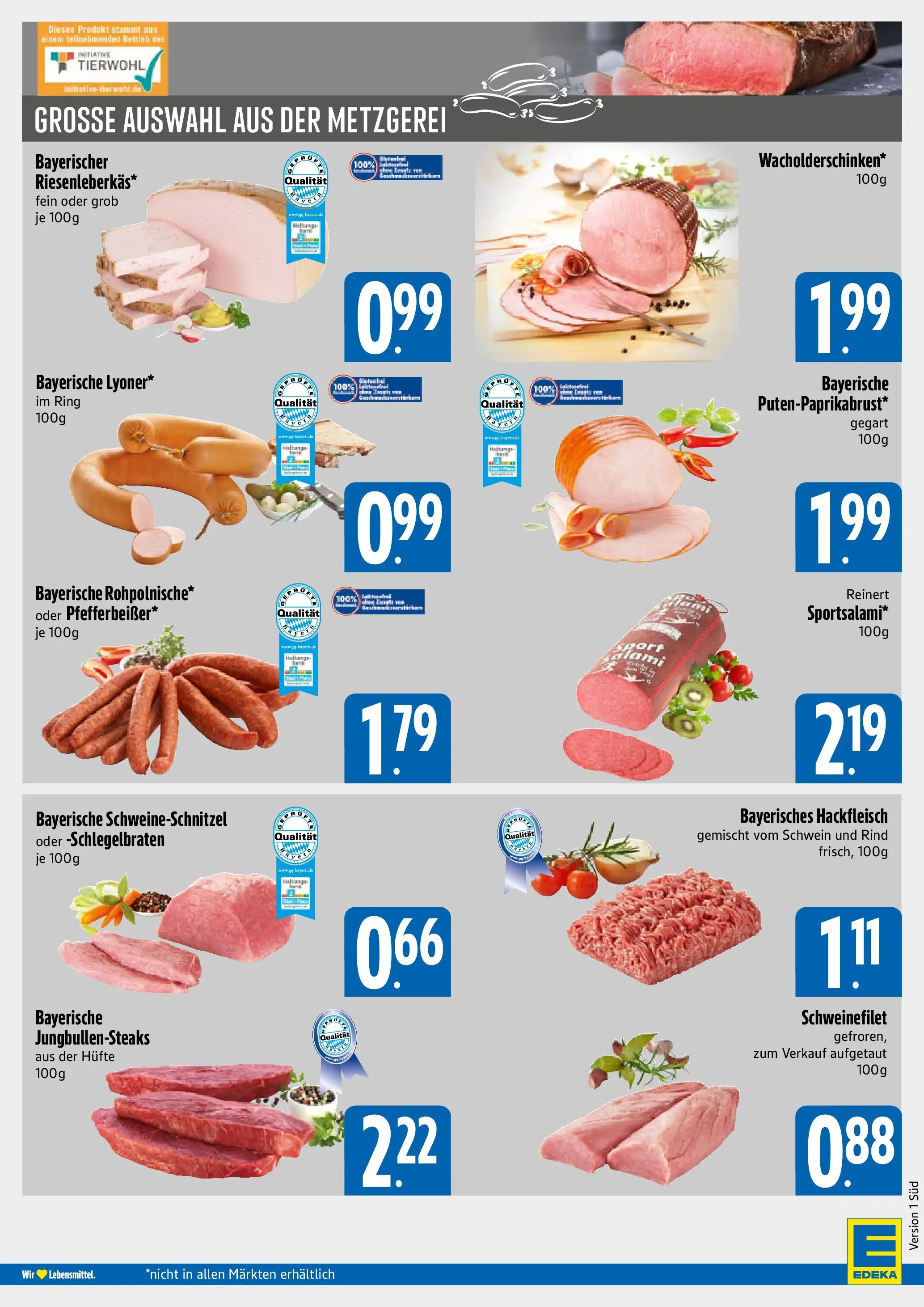 Edeka prospekt München	 (ab 28.12.2025) » Angebote Online | Seite: 4 | Produkte: Schnitzel, Salami, Steak, Hackfleisch