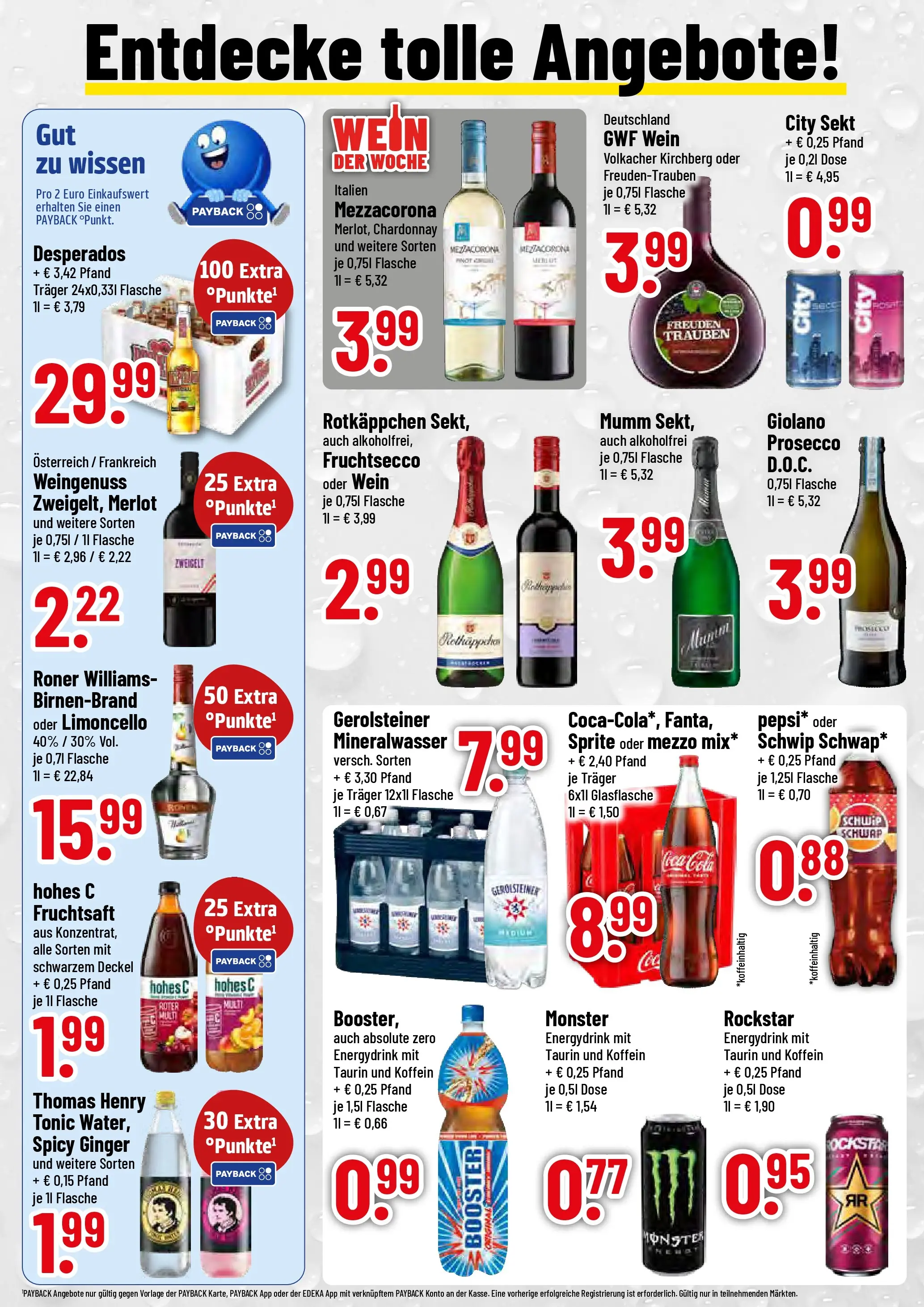 Trinkgut - trinkgut: Wochenangebote (ab 28.12.2025) » Angebote online | Seite: 2 | Produkte: Fruchtsecco, Monster, Limoncello, Wein