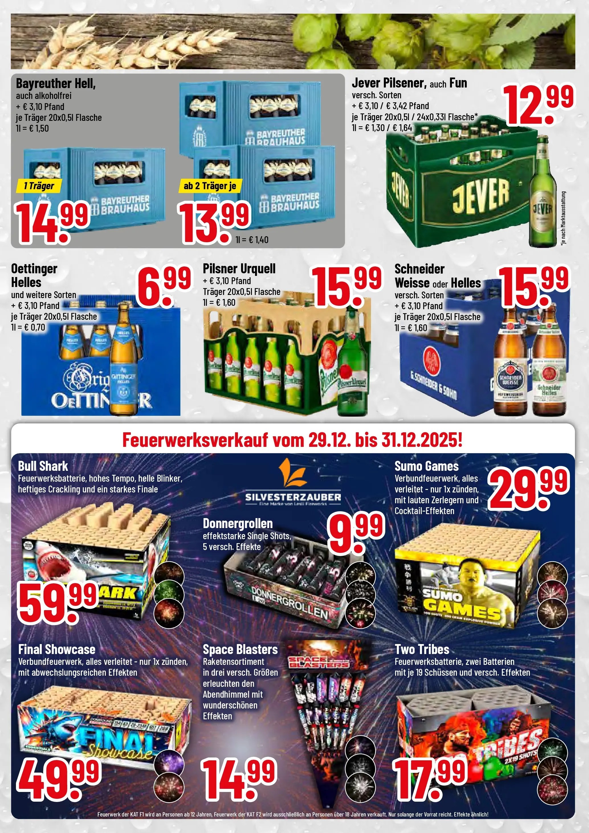 Trinkgut - trinkgut: Wochenangebote (ab 28.12.2025) » Angebote online | Seite: 3 | Produkte: Batterien, Oettinger, Pilsner urquell, Jever