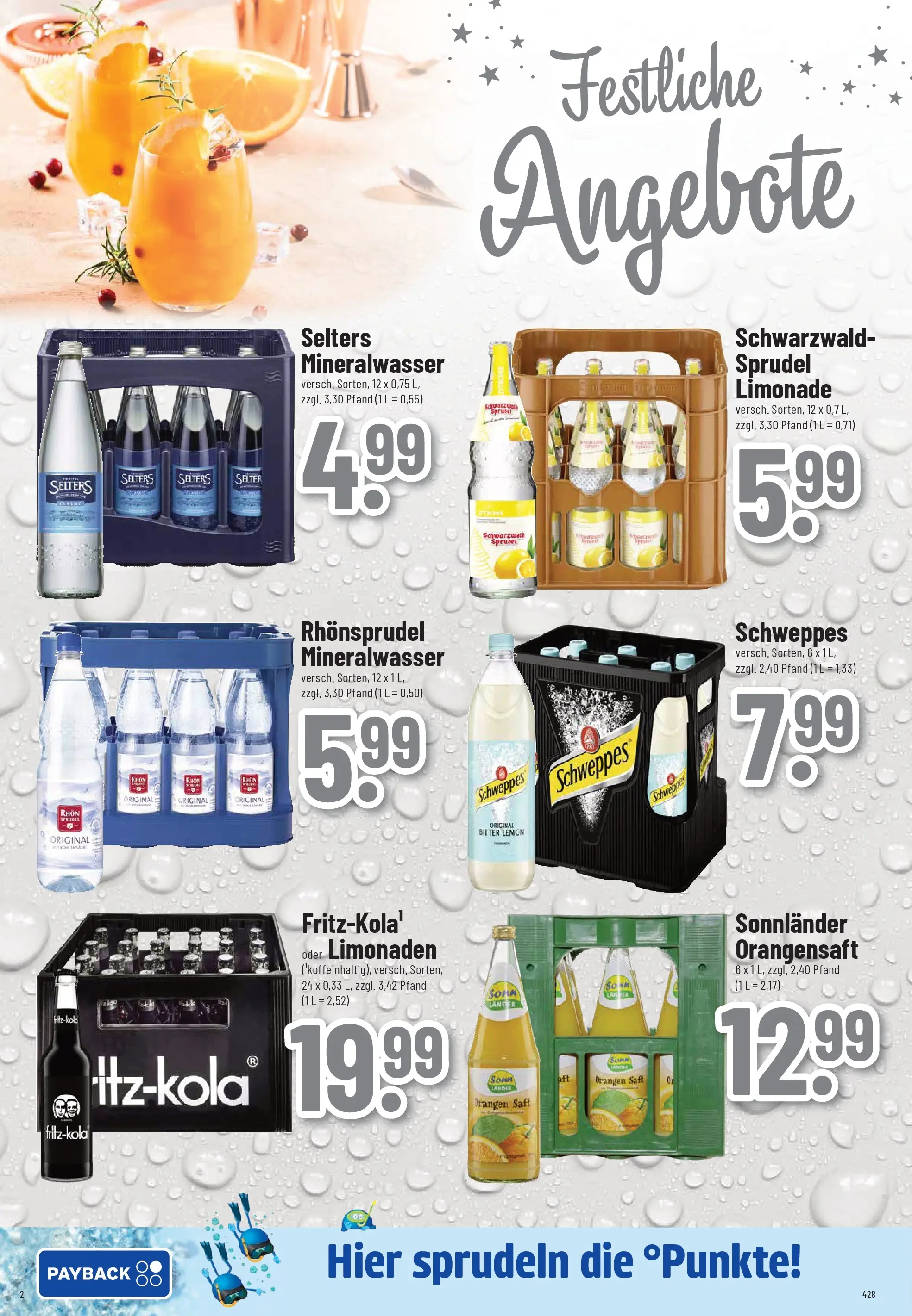 Trinkgut - trinkgut: Wochenangebote (ab 28.12.2025) » Angebote online | Seite: 2 | Produkte: Orangen, Limonade, Orangensaft, Schweppes