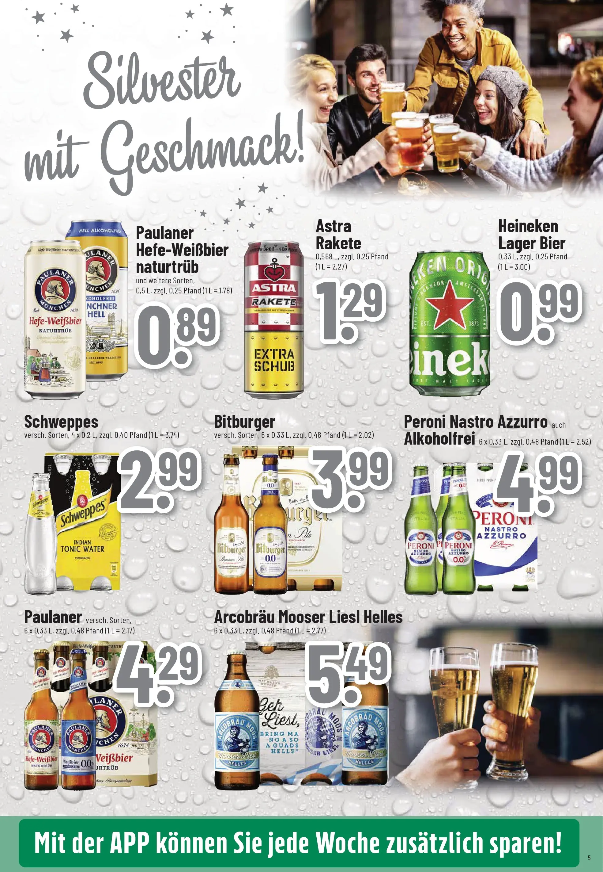 Trinkgut - trinkgut: Wochenangebote (ab 28.12.2025) » Angebote online | Seite: 5 | Produkte: Astra, Schweppes, Heineken, Paulaner