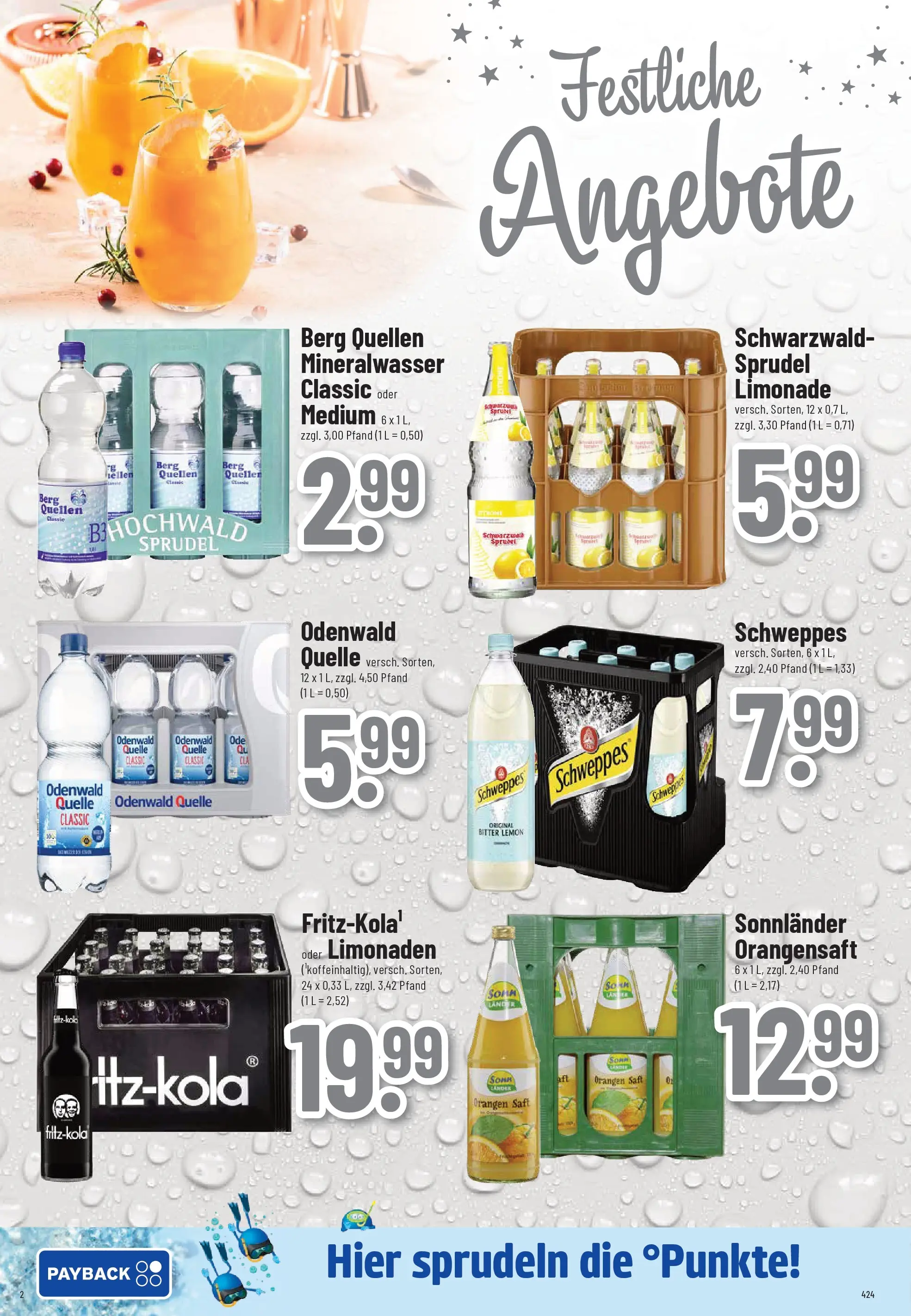 Trinkgut - trinkgut: Wochenangebote (ab 28.12.2025) » Angebote online | Seite: 2 | Produkte: Orangen, Limonade, Orangensaft, Mineralwasser