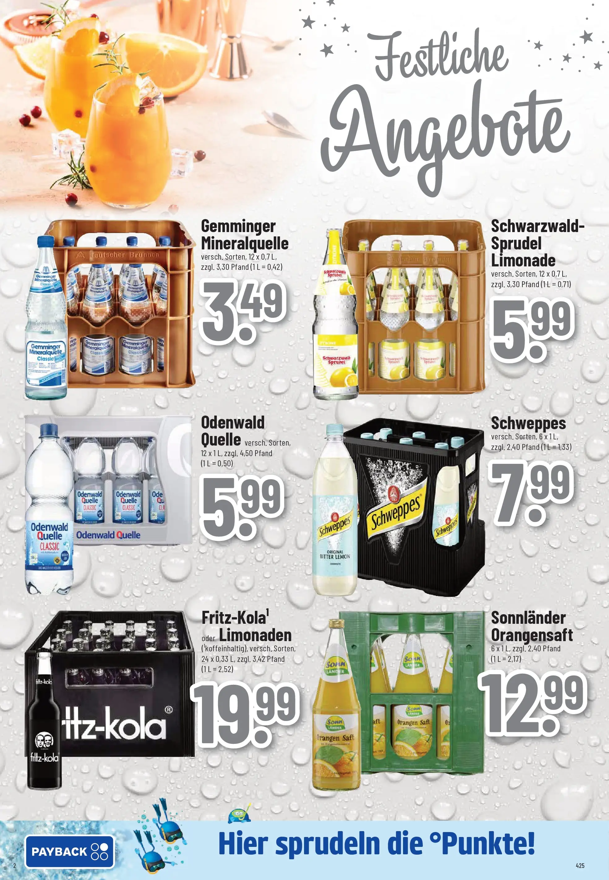 Trinkgut - trinkgut: Wochenangebote (ab 28.12.2025) » Angebote online | Seite: 2 | Produkte: Limonade, Orangensaft, Schweppes, Saft