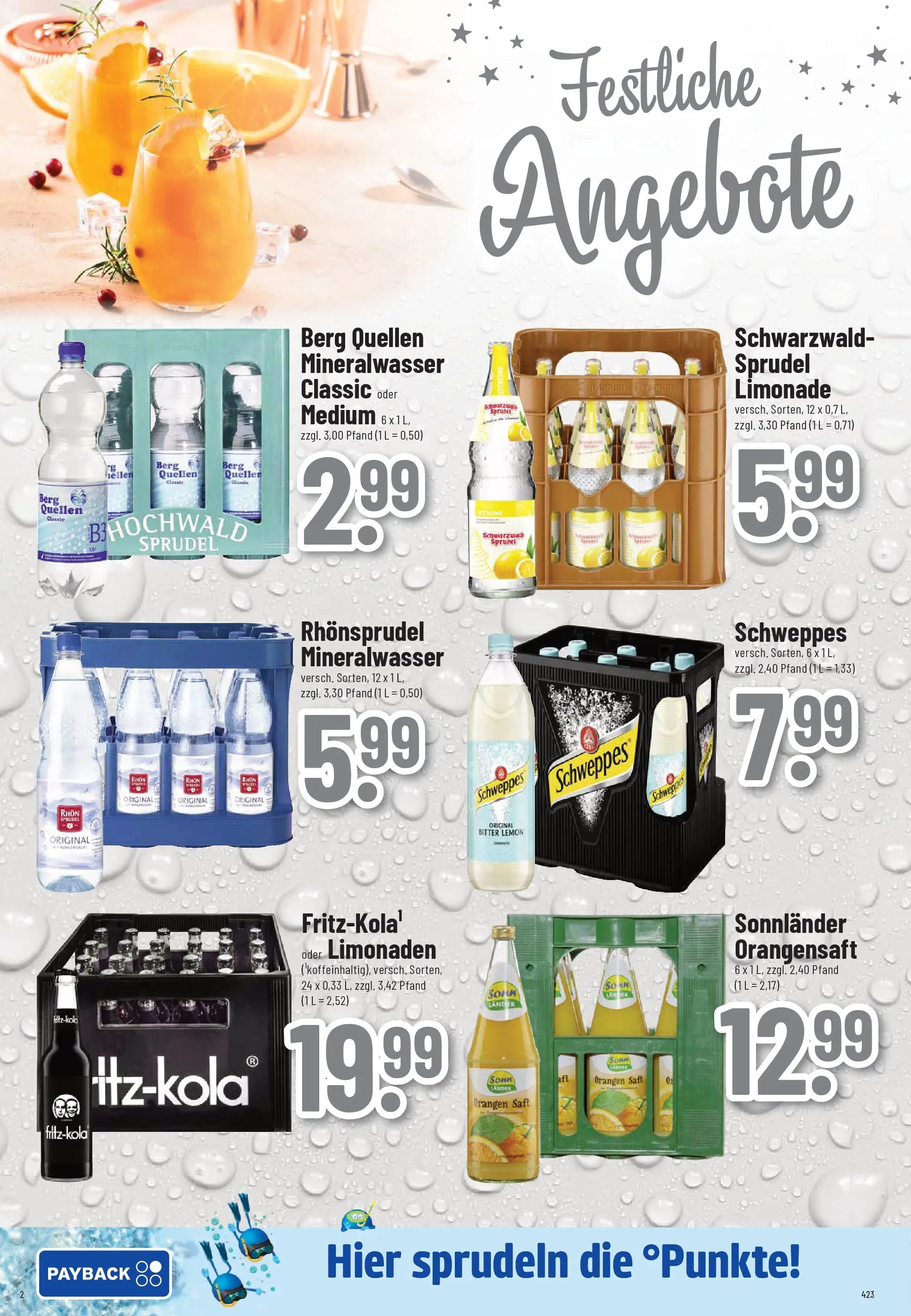 Trinkgut - trinkgut: Wochenangebote (ab 28.12.2025) » Angebote online | Seite: 2 | Produkte: Orangen, Orangensaft, Schweppes, Saft