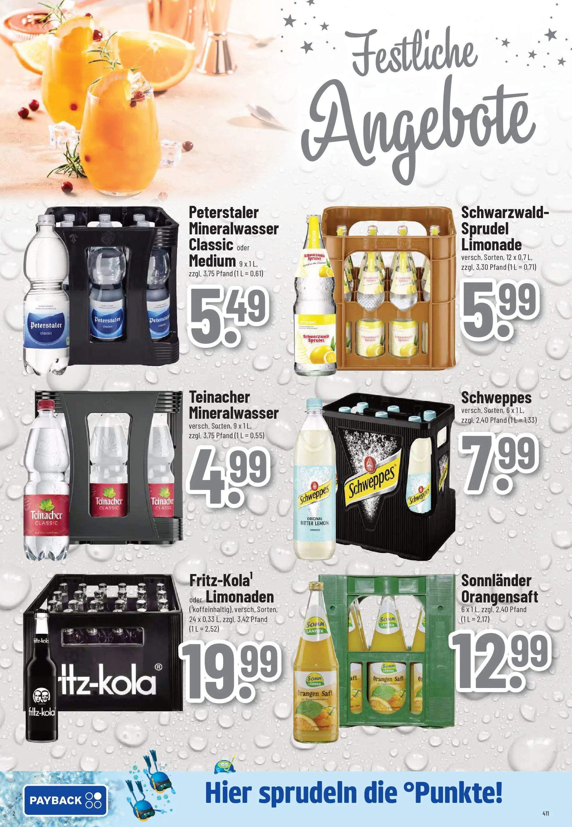 Trinkgut - trinkgut: Wochenangebote (ab 28.12.2025) » Angebote online | Seite: 2 | Produkte: Limonade, Orangensaft, Schweppes, Saft
