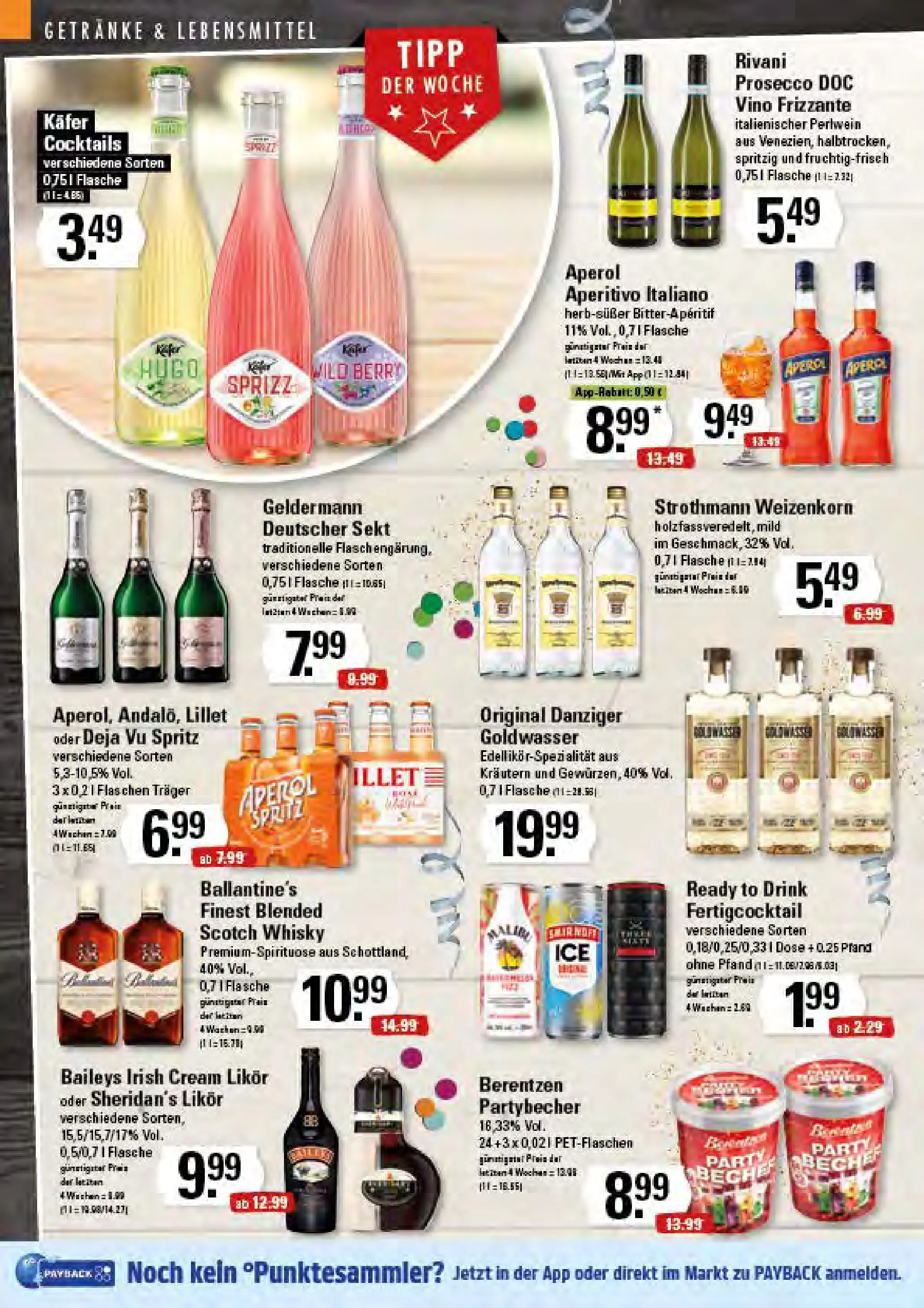 Marktkauf - Marktkauf: Wochenangebote (ab 29.12.2025) » Angebote online | Seite: 12 | Produkte: Whisky, Lillet, Baileys, Aperol