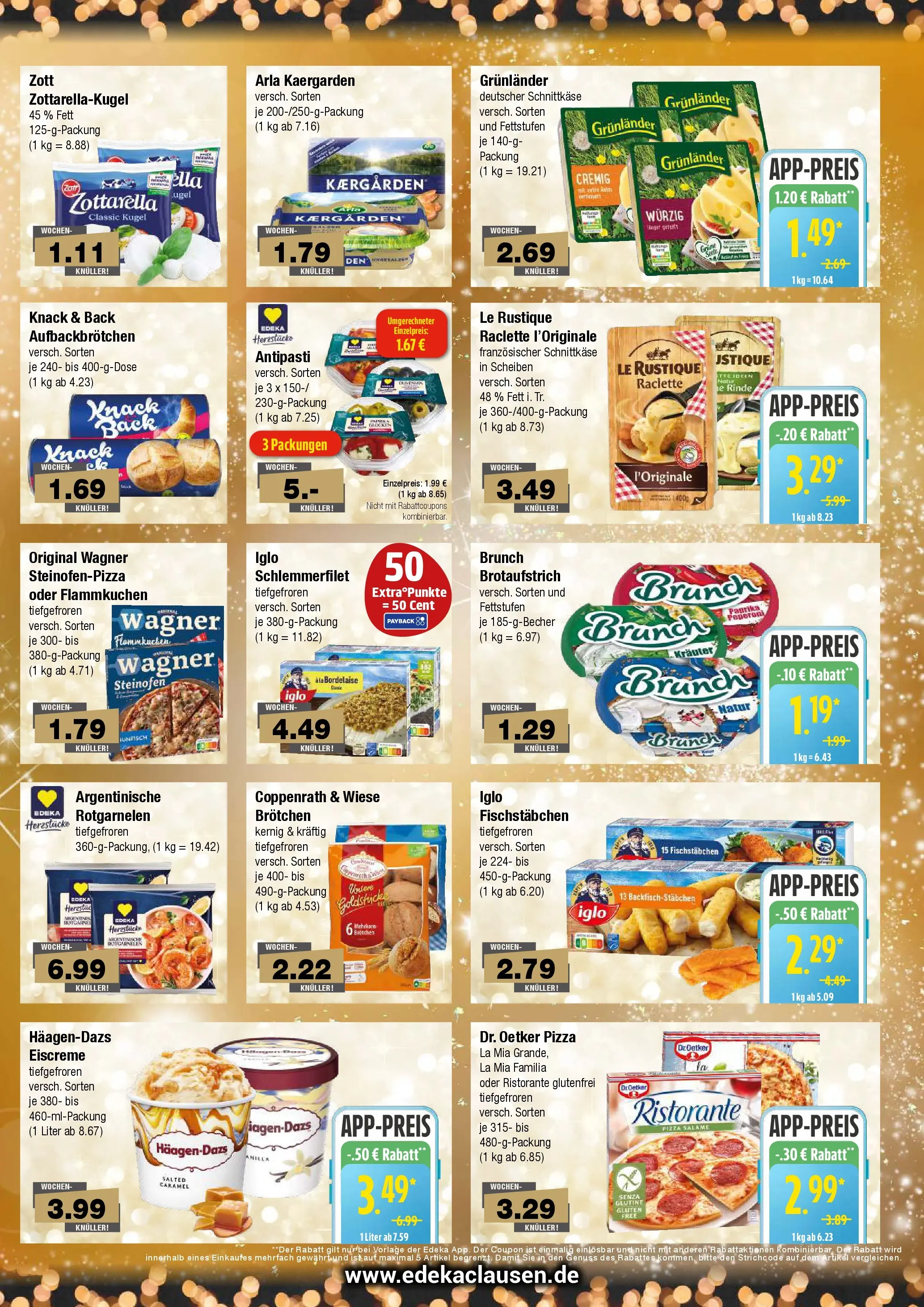 Edeka prospekt Hamburg	 (ab 29.12.2025) » Angebote Online | Seite: 5 | Produkte: Ristorante, Eiscreme, Fischstabchen, Raclette