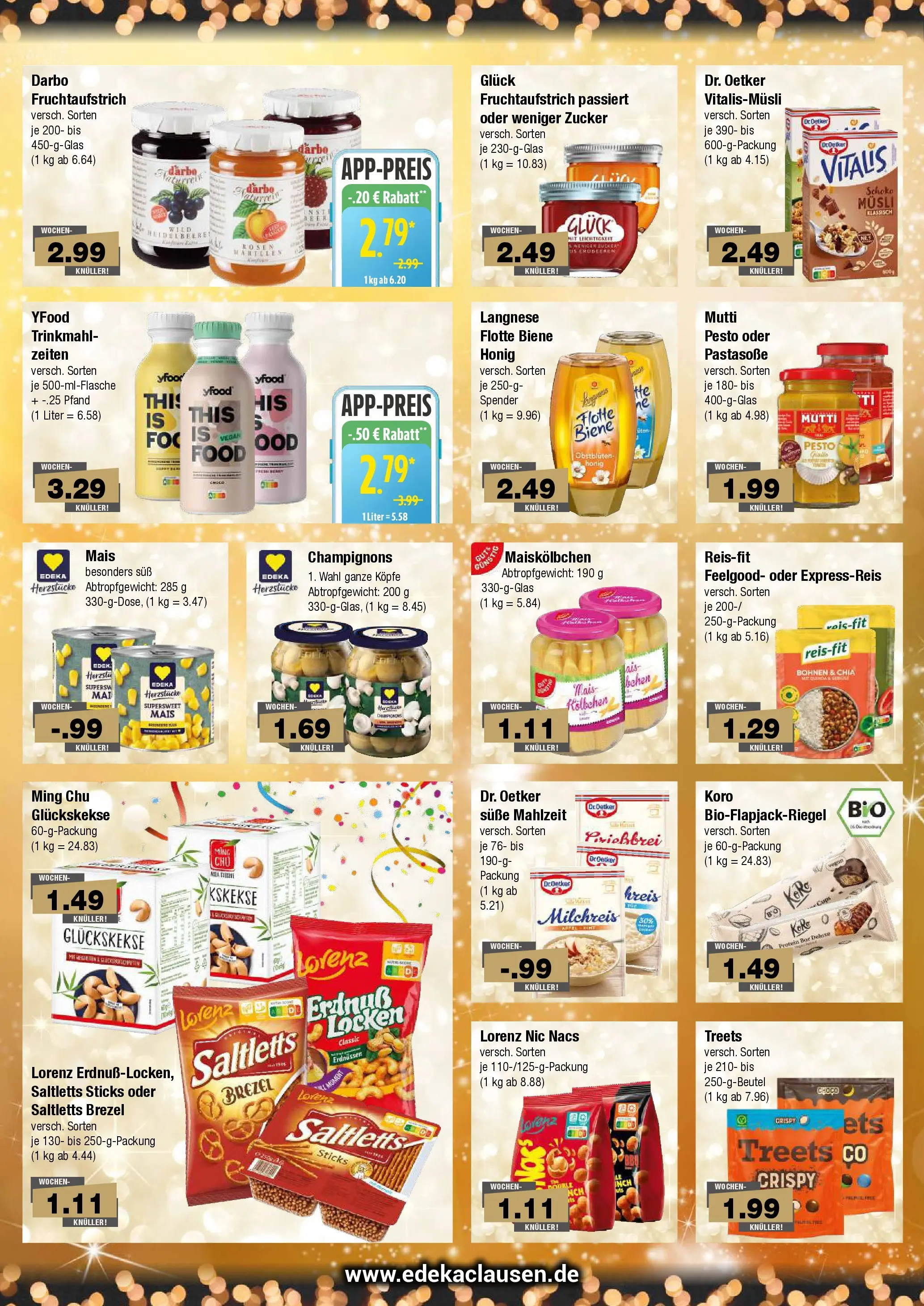 Edeka prospekt Hamburg	 (ab 29.12.2025) » Angebote Online | Seite: 6 | Produkte: YFood, Champignons, Reis, Erdbeeren