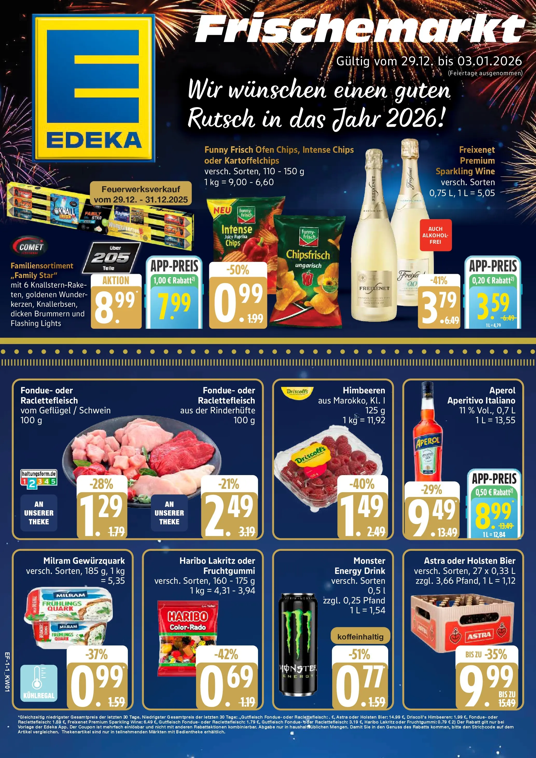 Edeka prospekt Luhnstedt	 (ab 29.12.2025) » Angebote Online | Seite: 1 | Produkte: Ofen, Haribo, Energy, Holsten