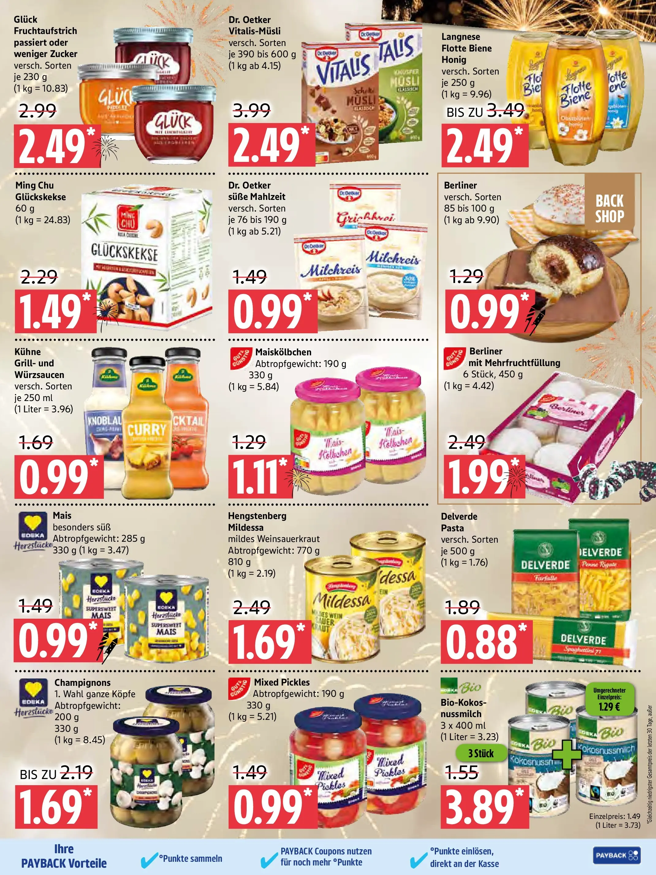 Marktkauf - Marktkauf: Wochenangebote (ab 29.12.2025) » Angebote online | Seite: 5 | Produkte: Grill, Langnese, Zucker, Pasta