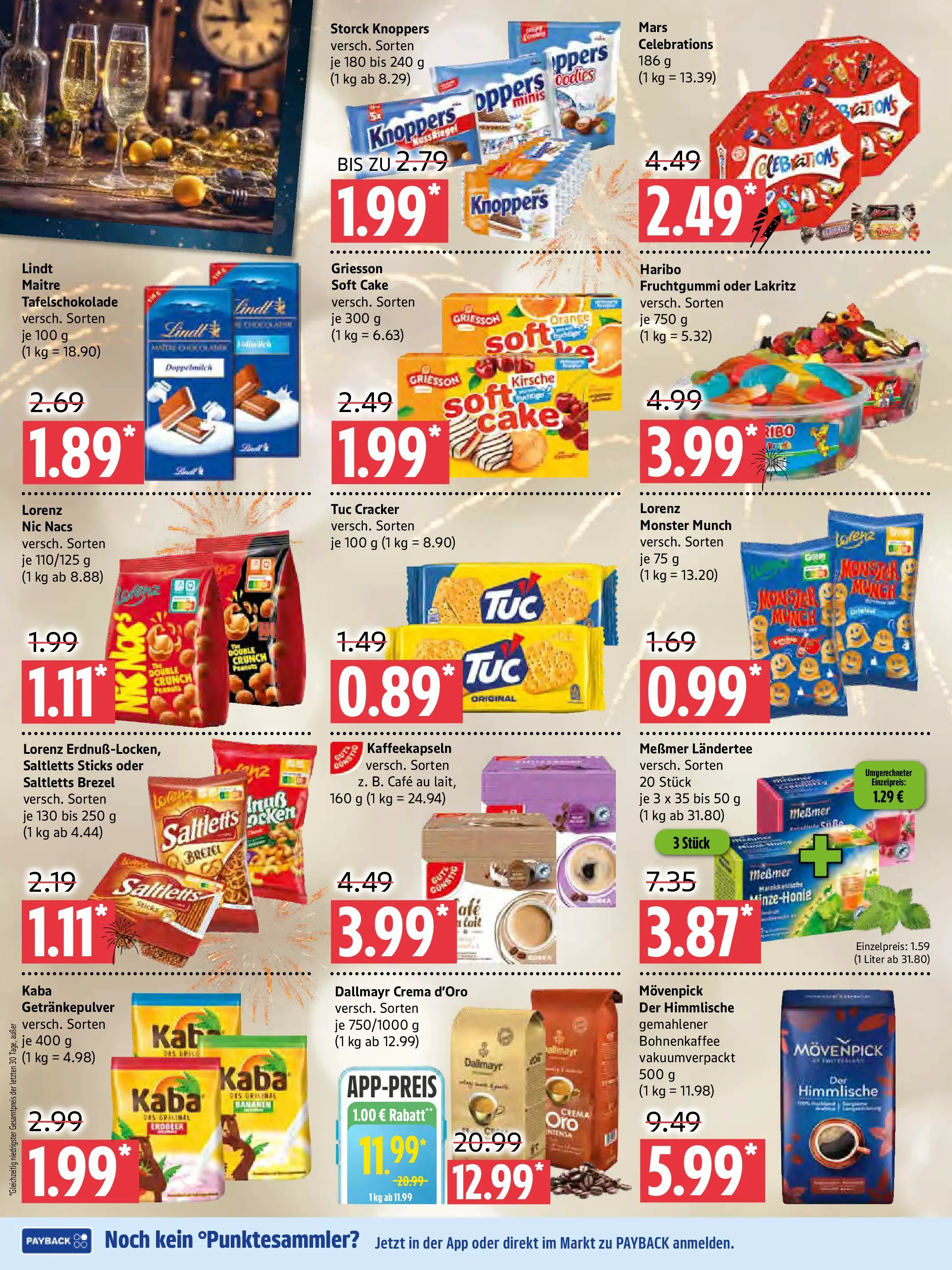 Marktkauf - Marktkauf: Wochenangebote (ab 29.12.2025) » Angebote online | Seite: 6 | Produkte: Messmer, Mars, Monster, Knoppers