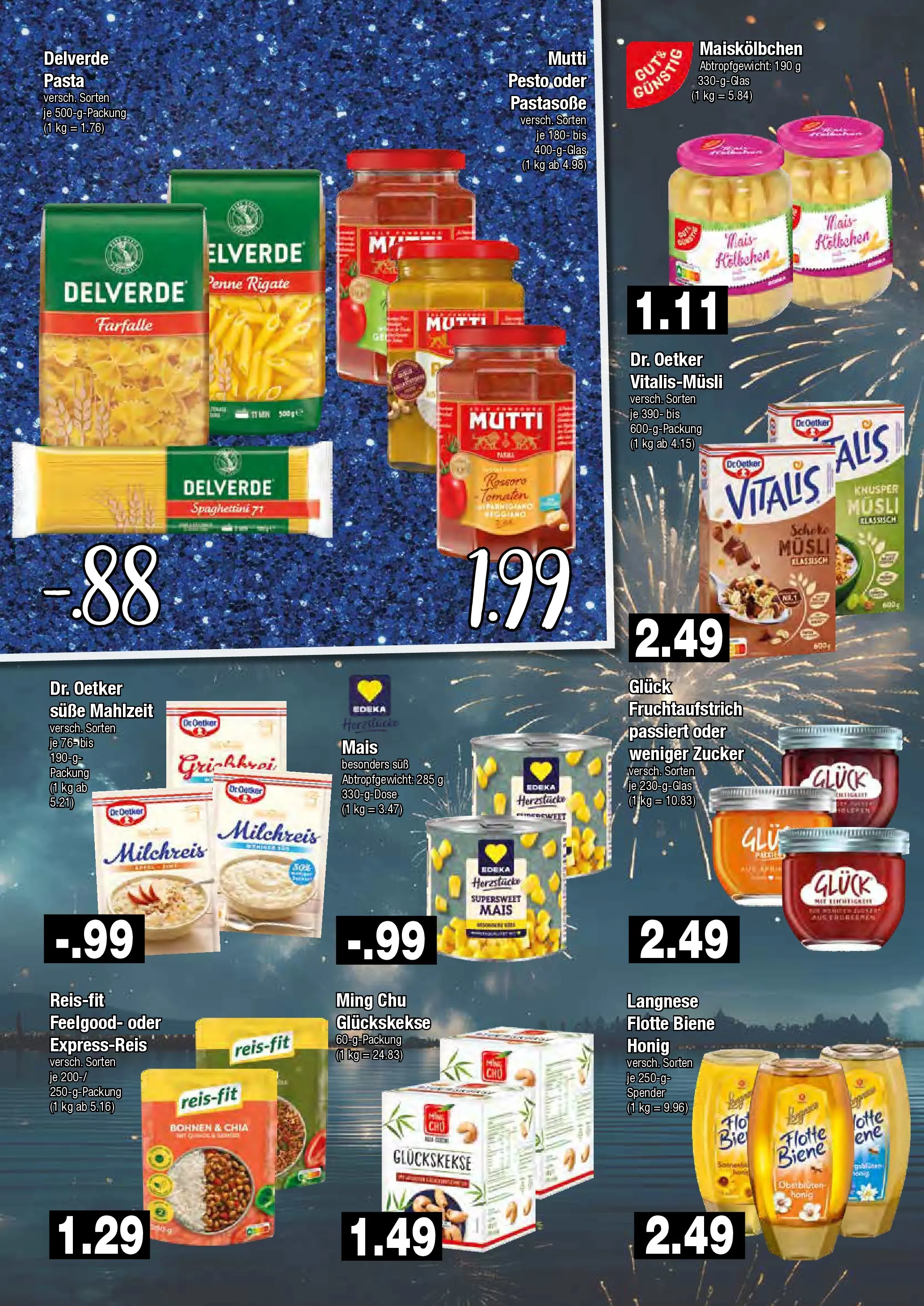 Edeka prospekt Hamburg	 (ab 29.12.2025) » Angebote Online | Seite: 6 | Produkte: Musli, Langnese, Zucker, Pasta