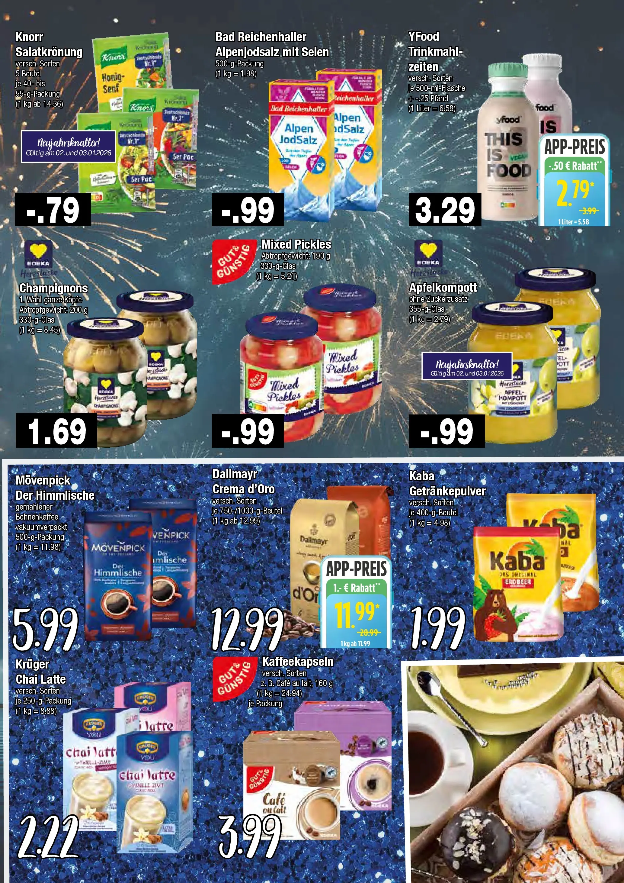 Edeka prospekt Hamburg	 (ab 29.12.2025) » Angebote Online | Seite: 7 | Produkte: Bad, Apple, YFood, Champignons