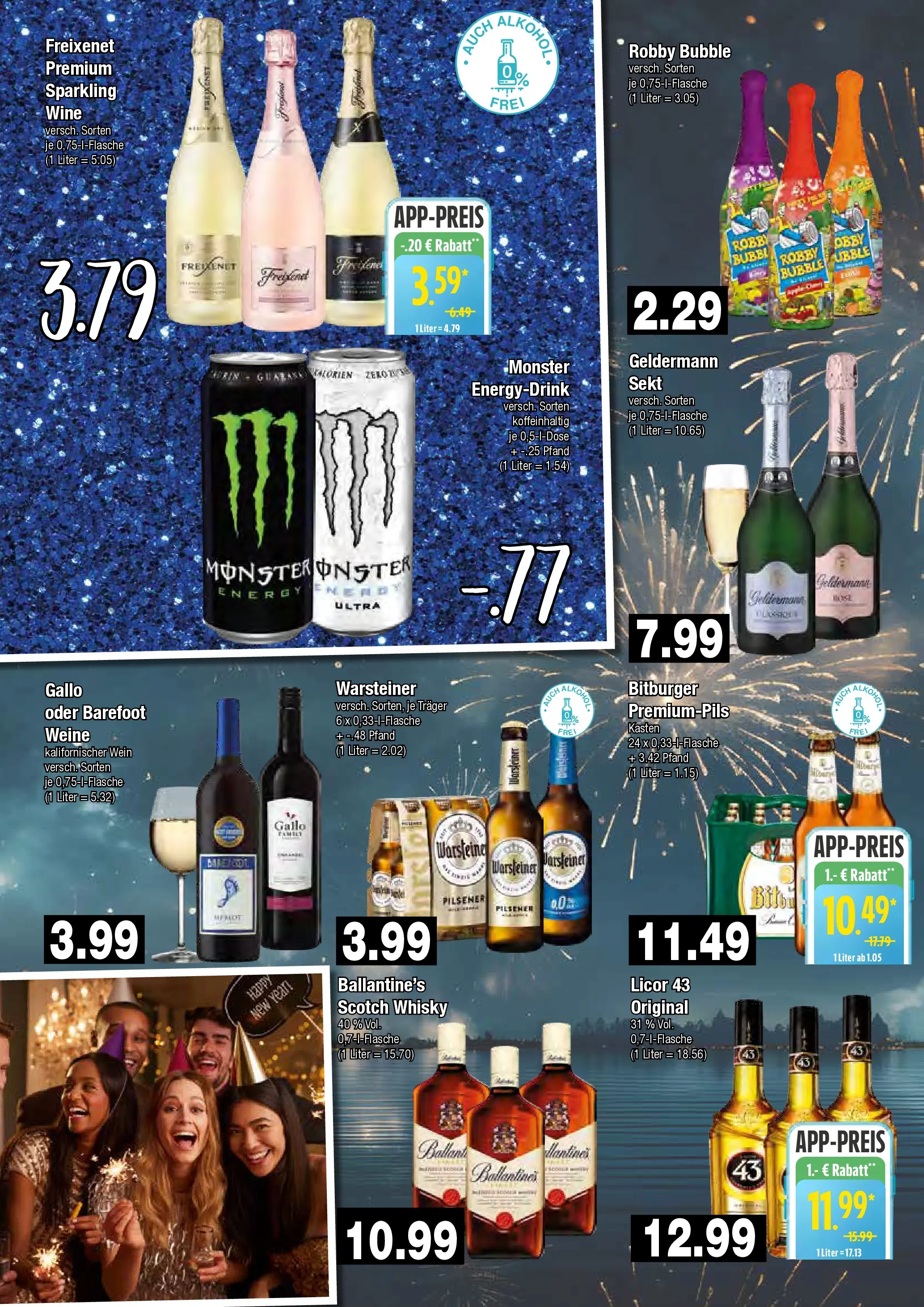 Edeka prospekt Hamburg	 (ab 29.12.2025) » Angebote Online | Seite: 10 | Produkte: Energy, Sekt, Monster, Wein