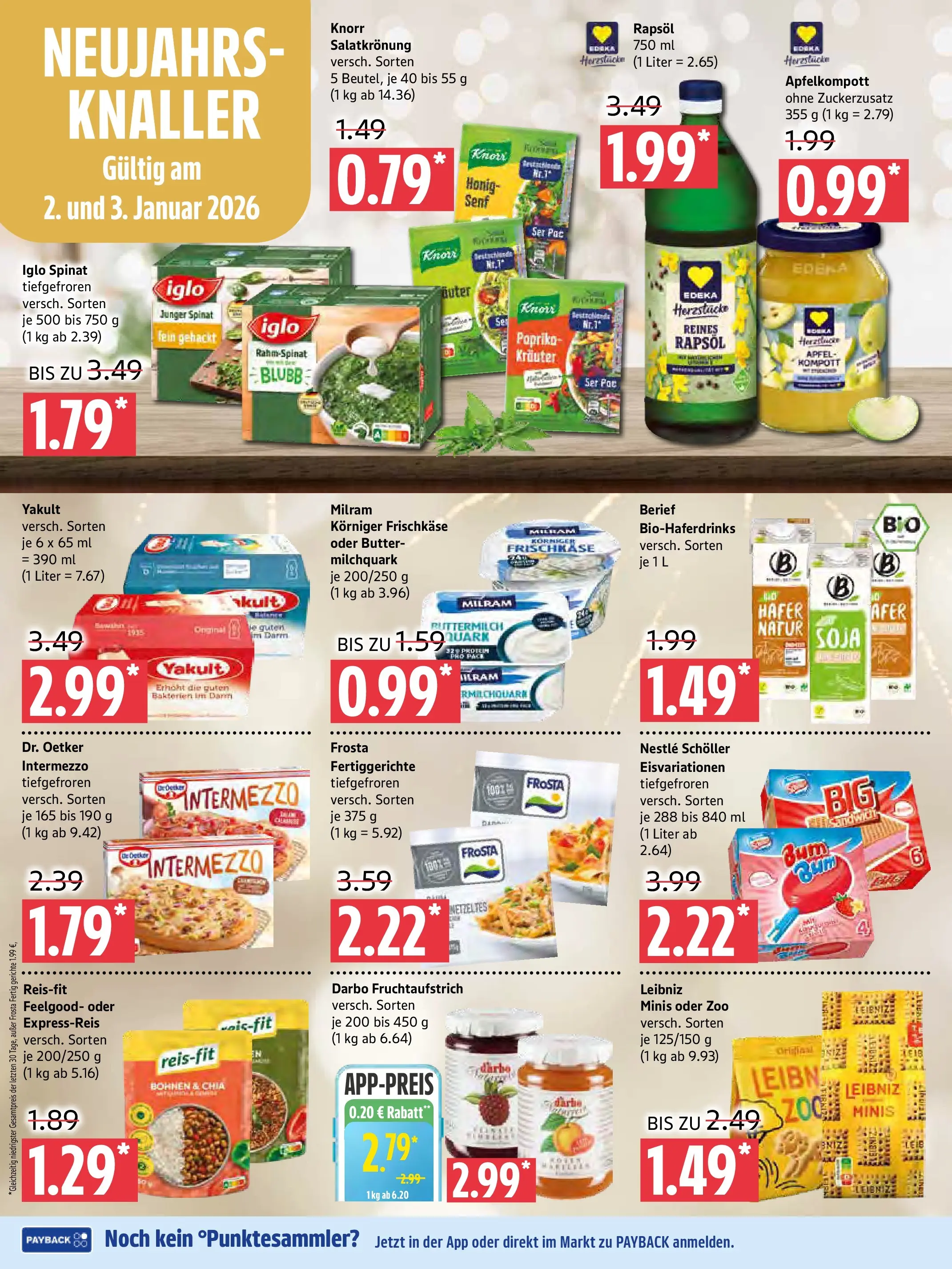 Marktkauf - Marktkauf: Wochenangebote (ab 29.12.2025) » Angebote online | Seite: 14 | Produkte: Buttermilch, Quark, Frosta, Milram