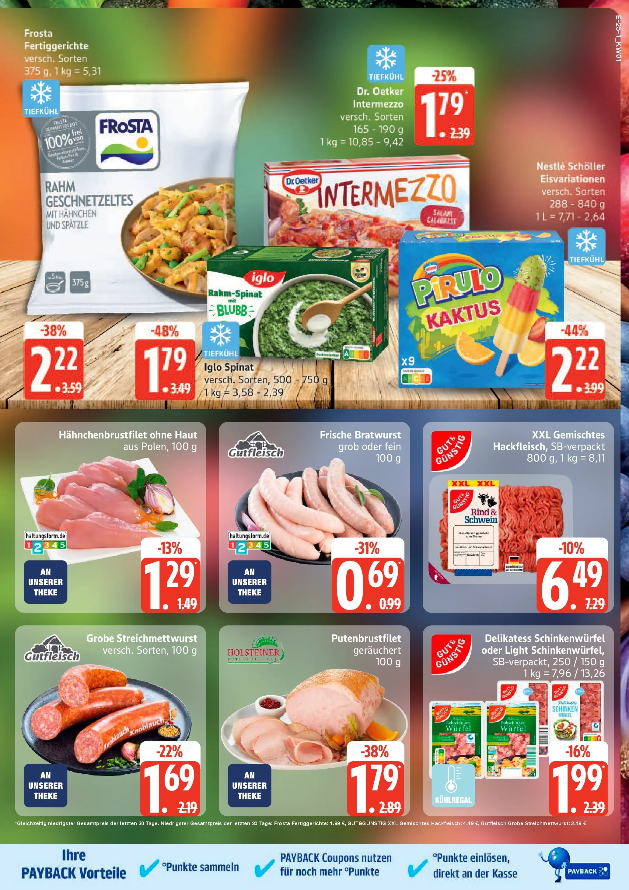 Edeka prospekt Hamburg	 (ab 29.12.2025) » Angebote Online | Seite: 25 | Produkte: Theke, Bratwurst, Fertiggerichte, Knoblauch