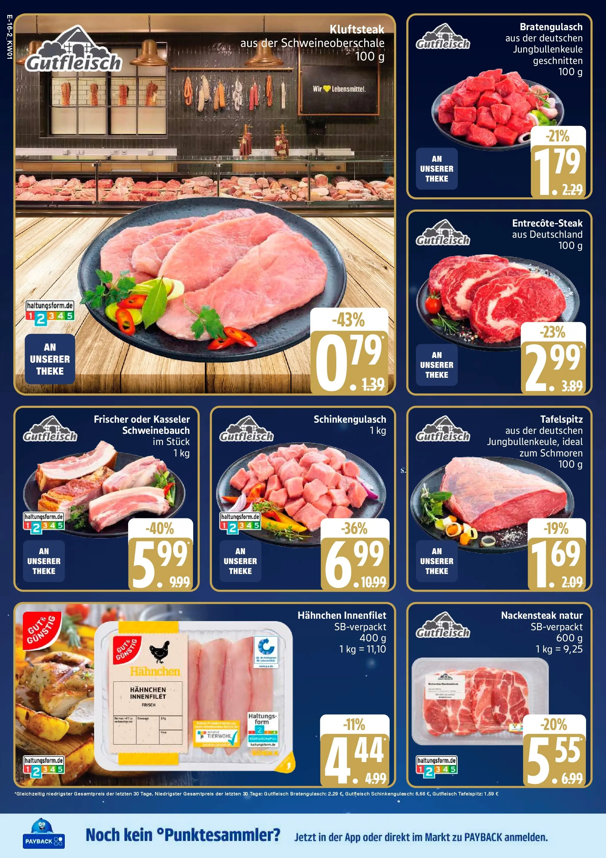Edeka prospekt Großenwiehe	 (ab 29.12.2025) » Angebote Online | Seite: 18 | Produkte: Tafelspitz, Theke, Schweinebauch, Steak
