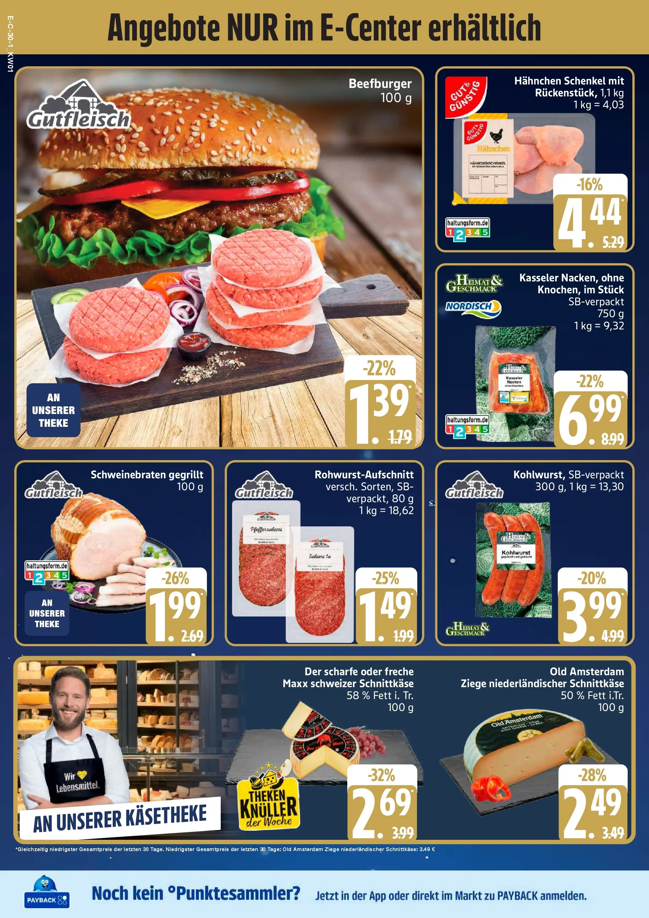 Edeka prospekt Hamburg	 (ab 29.12.2025) » Angebote Online | Seite: 30 | Produkte: Hahnchen, Hahnchenschenkel, Theke