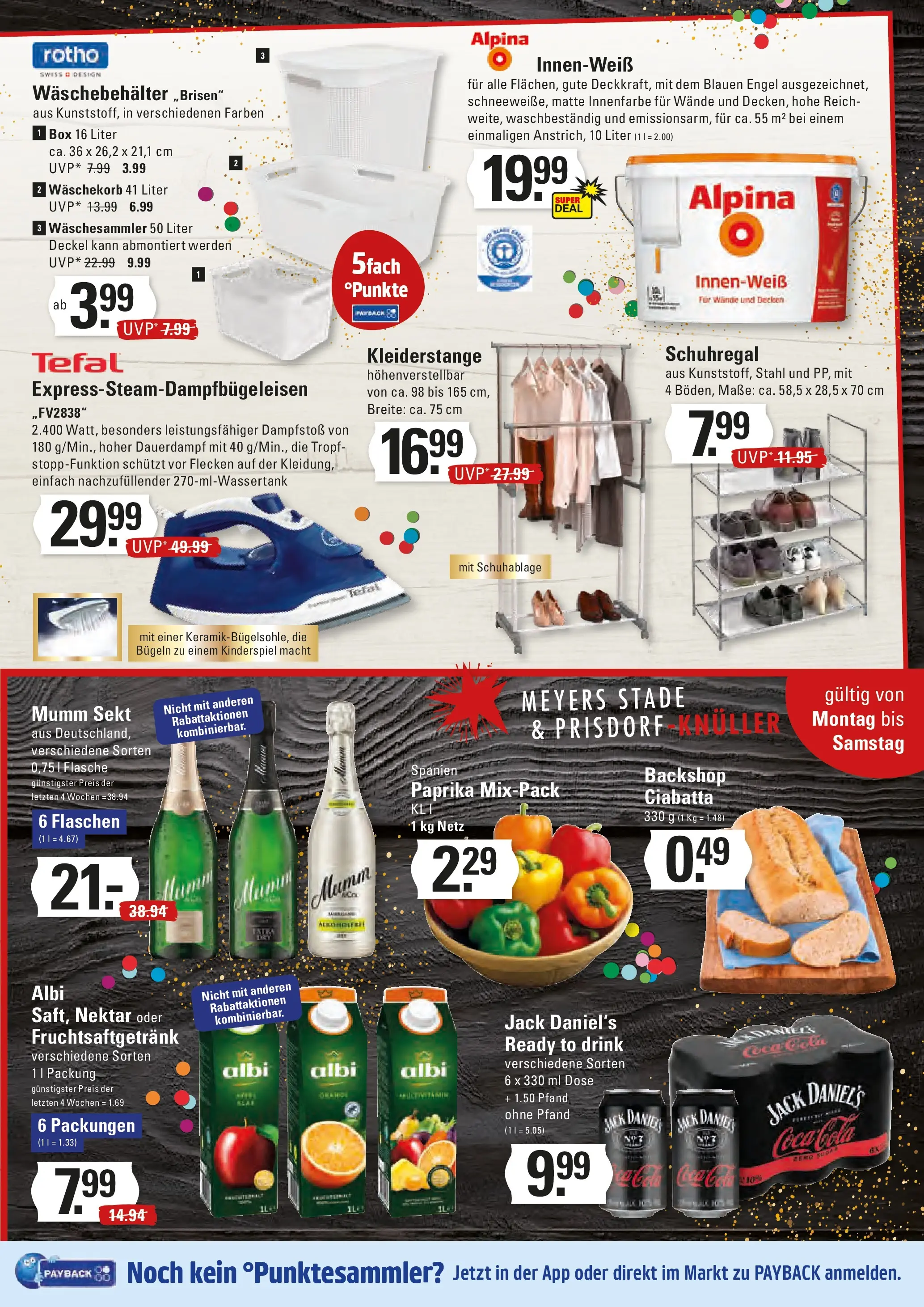 Marktkauf - Marktkauf: Wochenangebote (ab 29.12.2025) » Angebote online | Seite: 23 | Produkte: Mumm sekt, Box, Schuhregal, Jack Daniel's