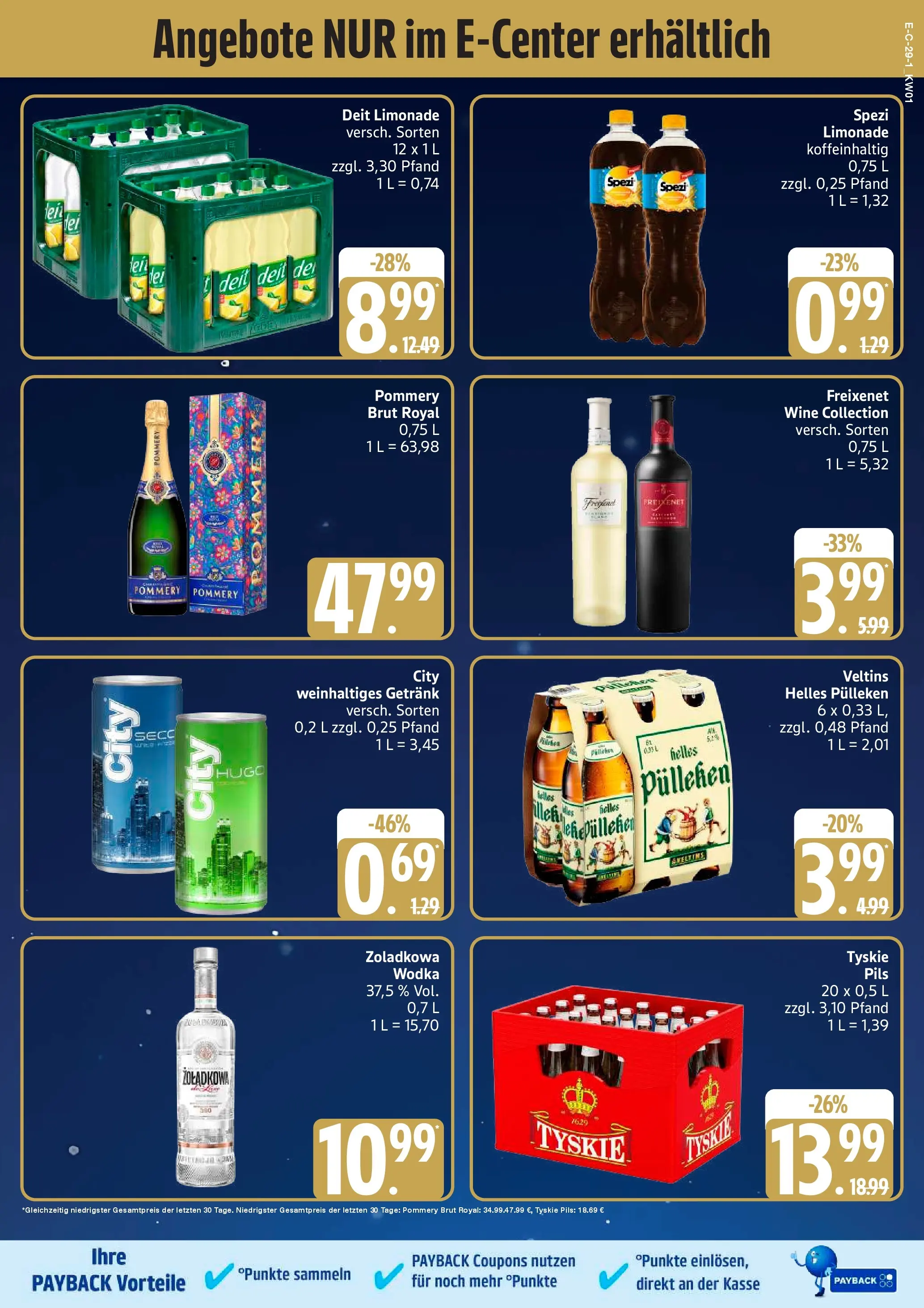 Edeka prospekt Elmshorn	 (ab 29.12.2025) » Angebote Online | Seite: 33 | Produkte: Freixenet, Vodka, Wodka, Veltins