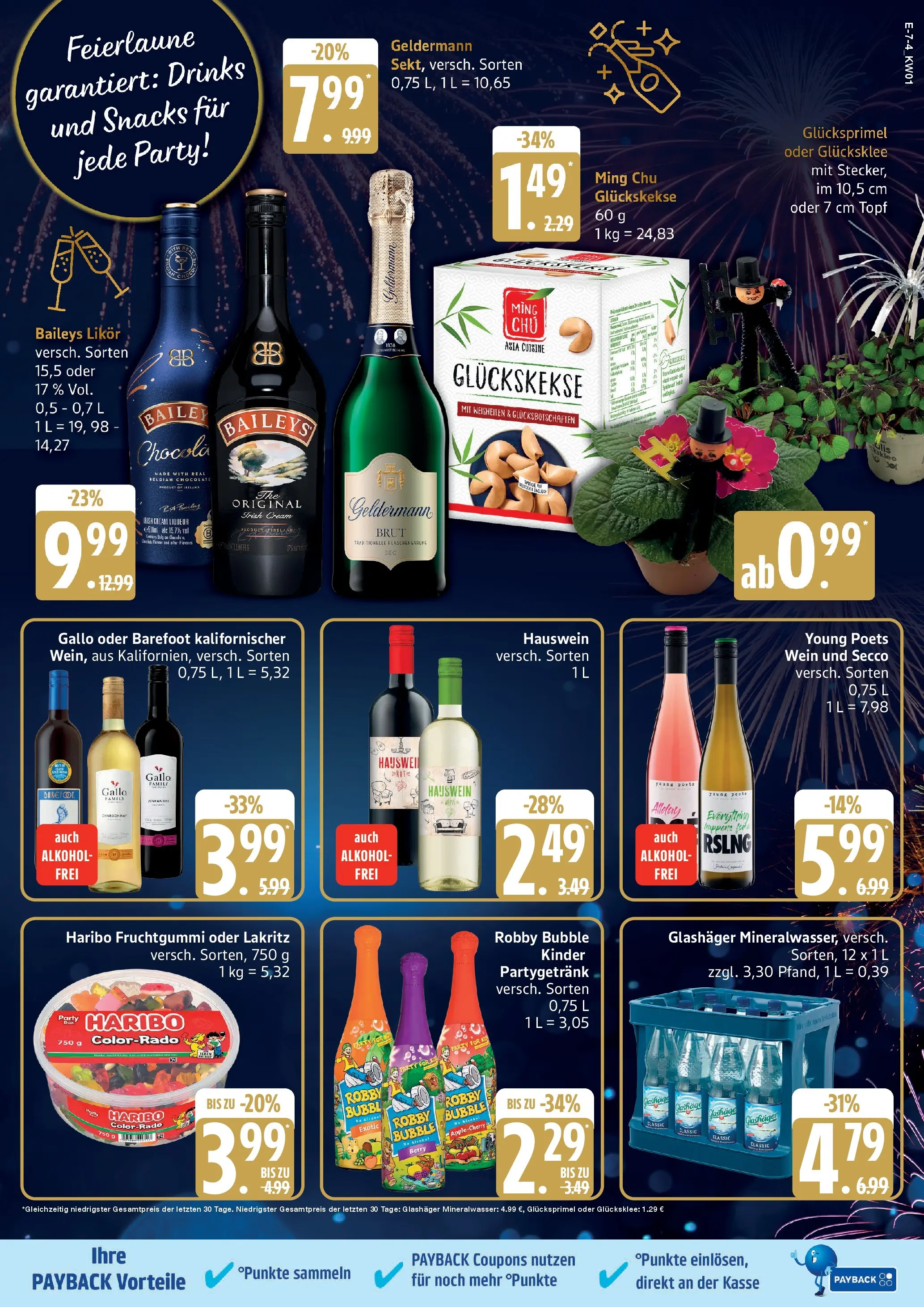 Edeka prospekt Neuenkirchen	 (ab 29.12.2025) » Angebote Online | Seite: 15 | Produkte: Haribo, Likör, Mineralwasser, Wein