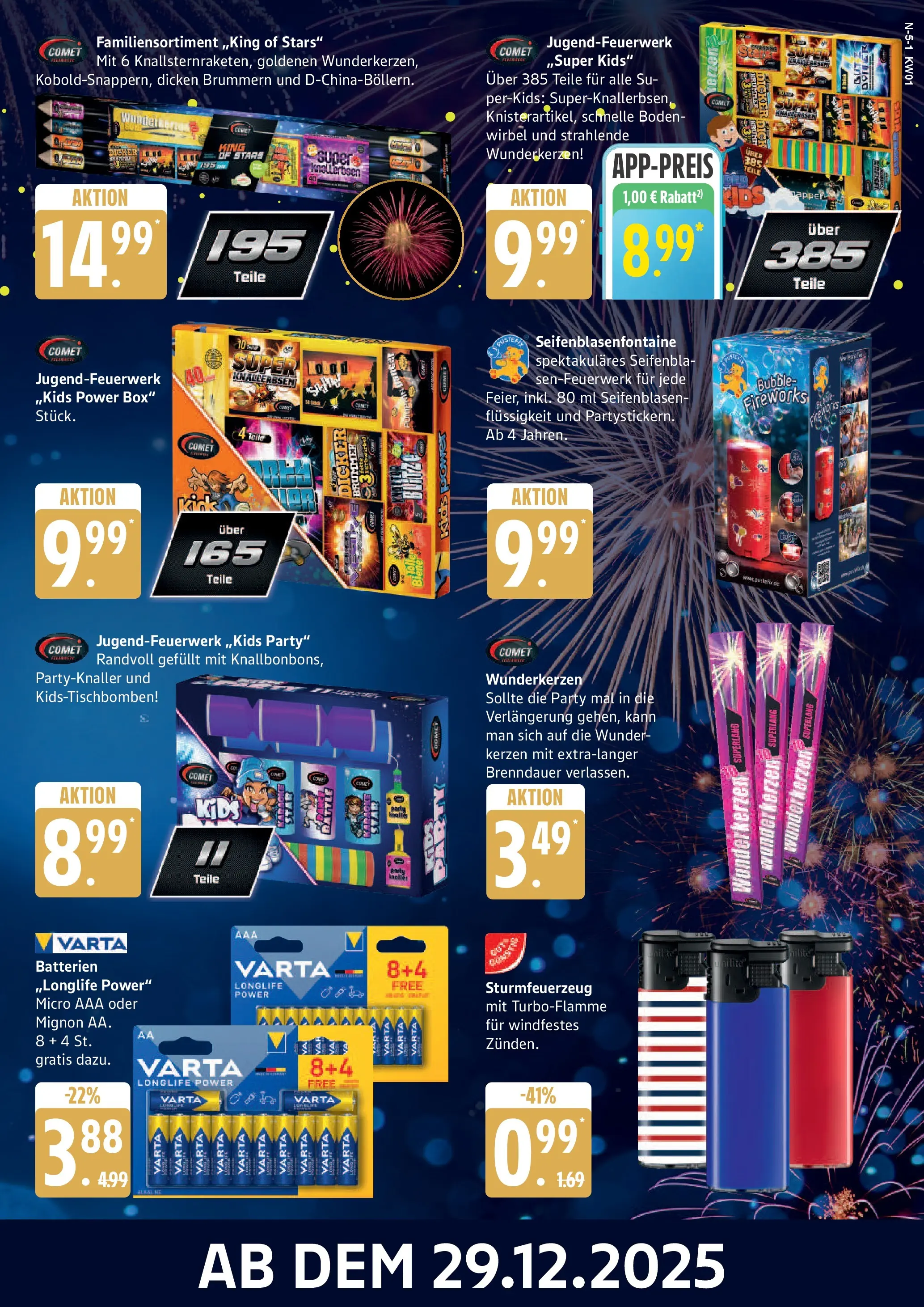 Marktkauf - Marktkauf: Wochenangebote (ab 29.12.2025) » Angebote online | Seite: 5 | Produkte: Batterien, Box