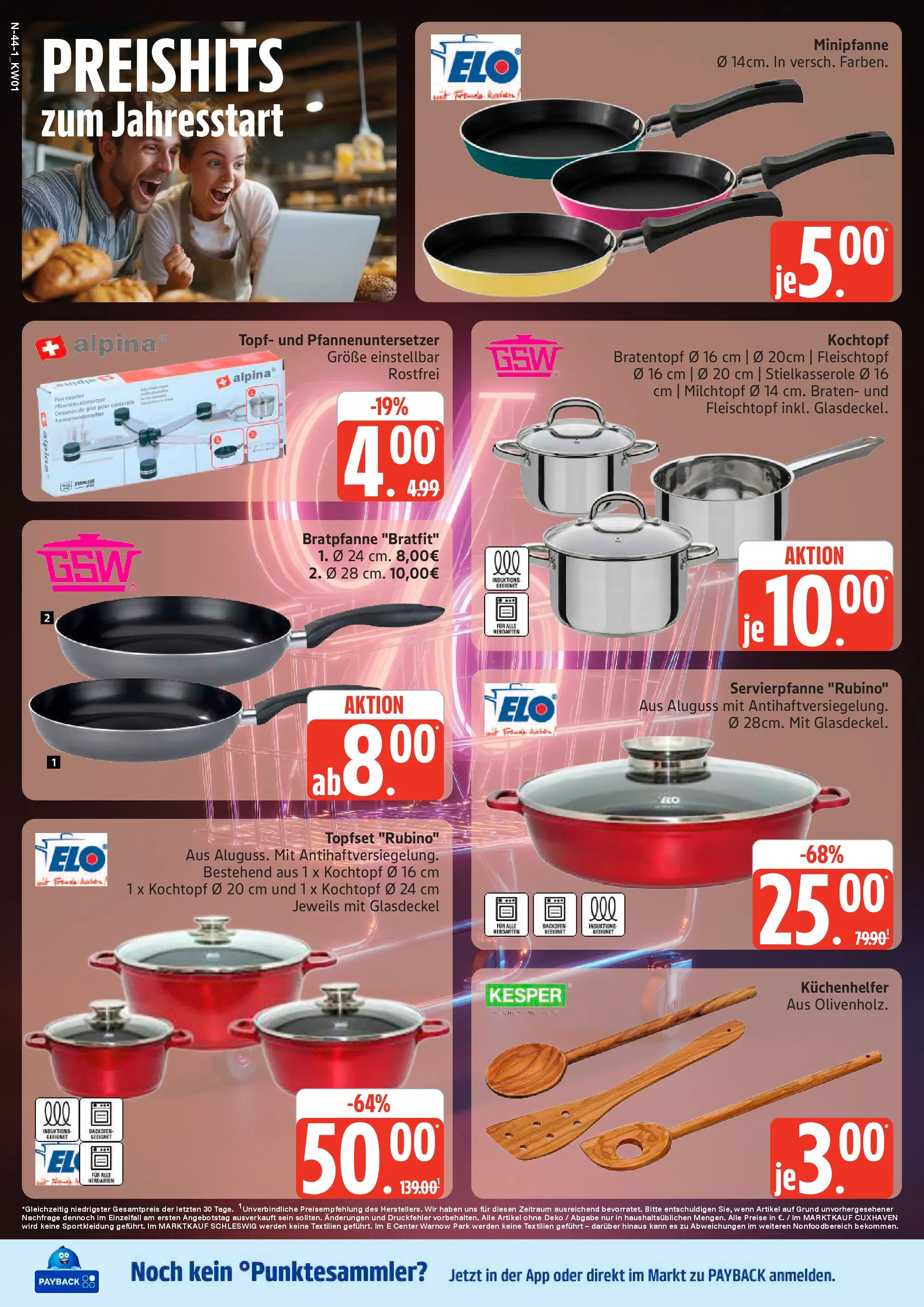 Marktkauf - Marktkauf: Wochenangebote (ab 29.12.2025) » Angebote online | Seite: 44 | Produkte: Backofen