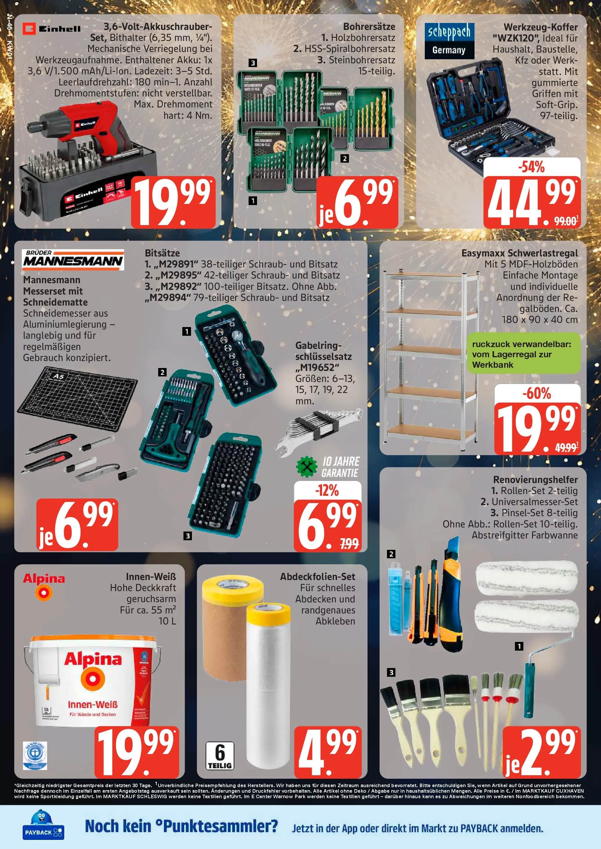 Marktkauf - Marktkauf: Wochenangebote (ab 29.12.2025) » Angebote online | Seite: 46 | Produkte: Schwerlastregal