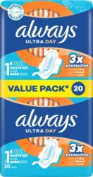 Always Дамски превръзки различни видове