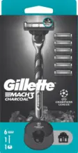 Kaufland хипермаркет Gillette Самобръсначка Mach 3 Charcoal - до 28-12-25
