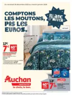 Auchan Supermarch&eacute; Blanc d'hiver supermarch&eacute; - au 06.01.2026