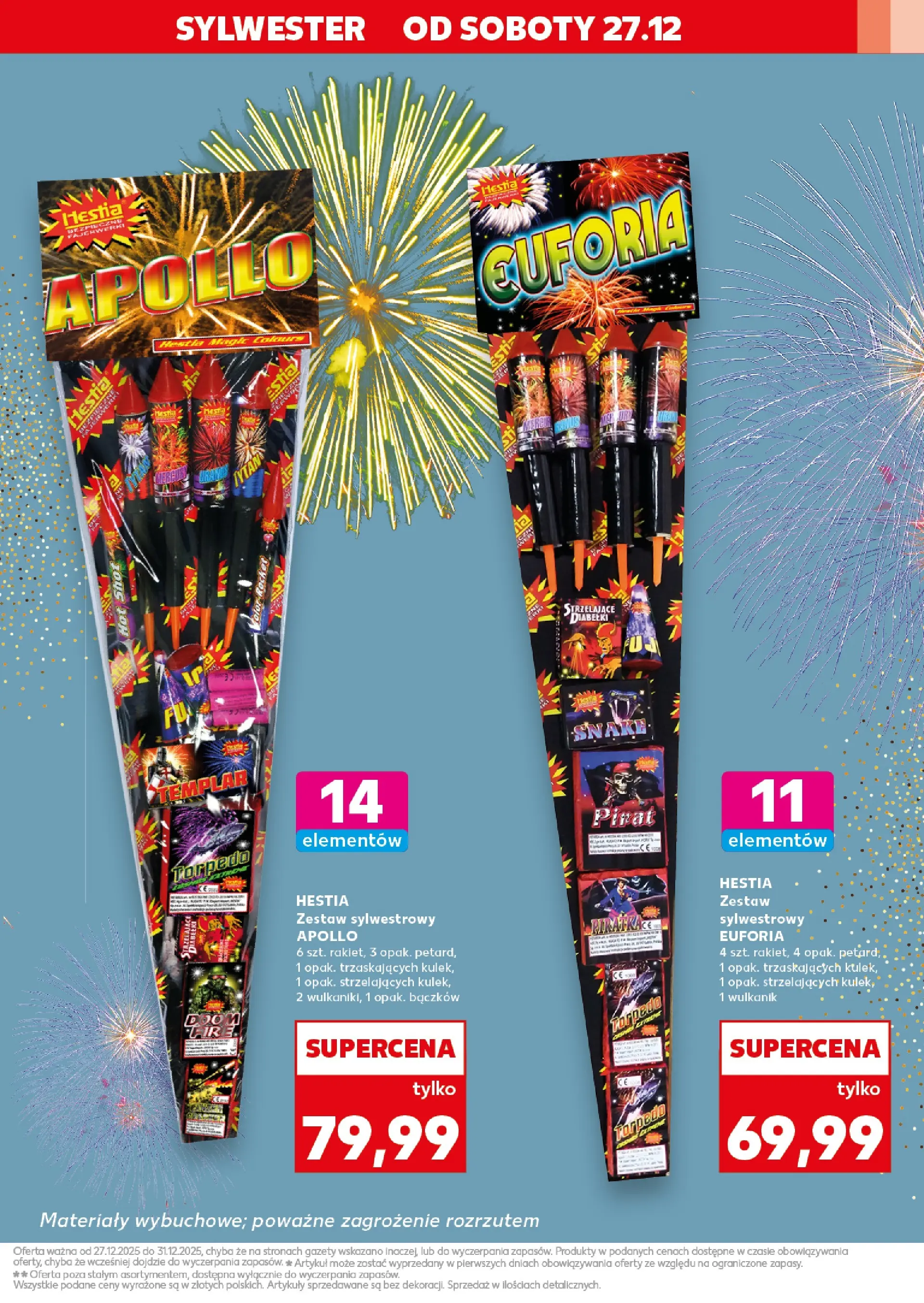 Kaufland - Kaufland Fajerwerki ważne do 31.12 od 26.12.2025 - od jutra PDF | Strona: 17