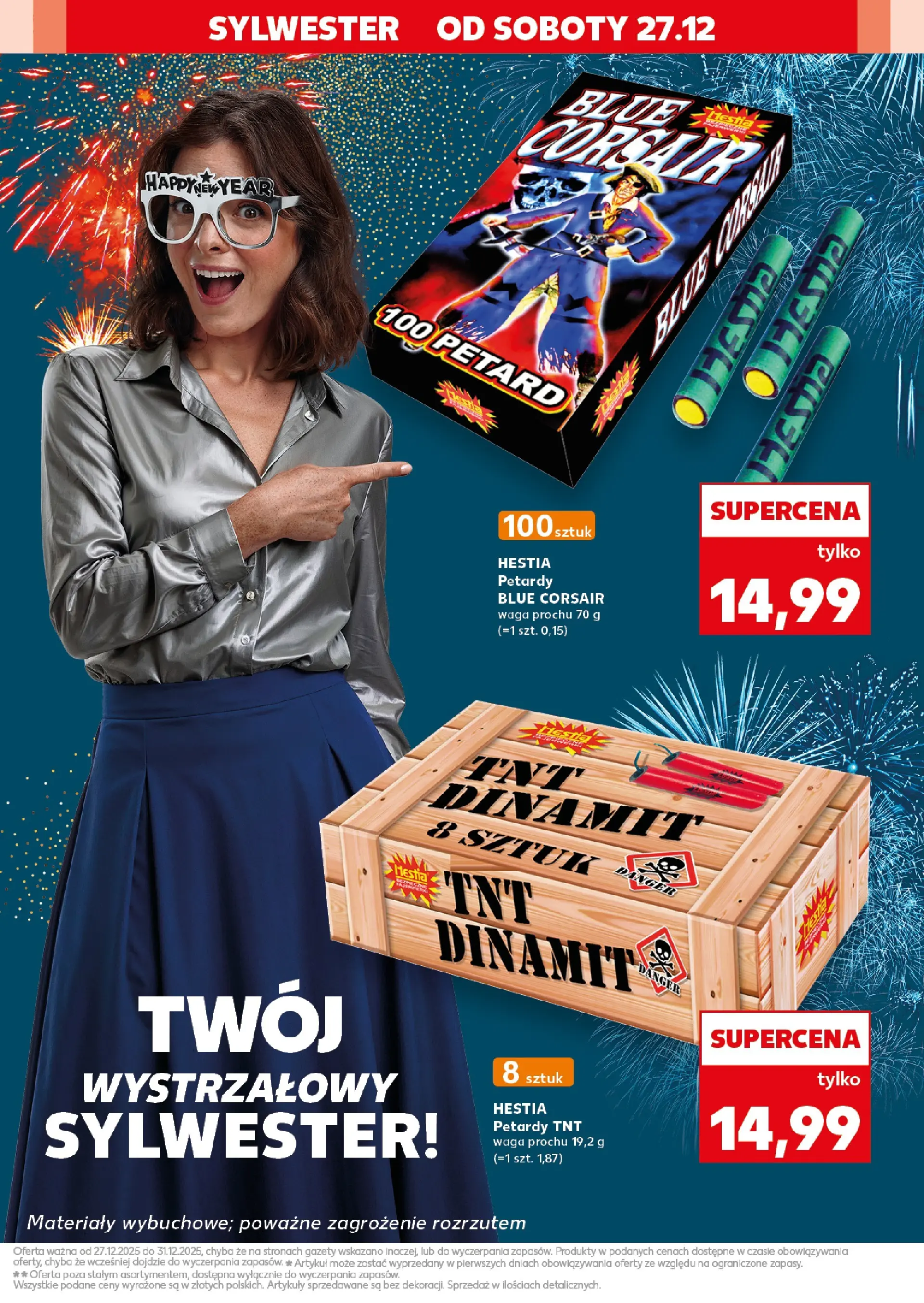 Kaufland - Kaufland Fajerwerki ważne do 31.12 od 26.12.2025 - od jutra PDF | Strona: 20 | Produkty: Waga, Petardy